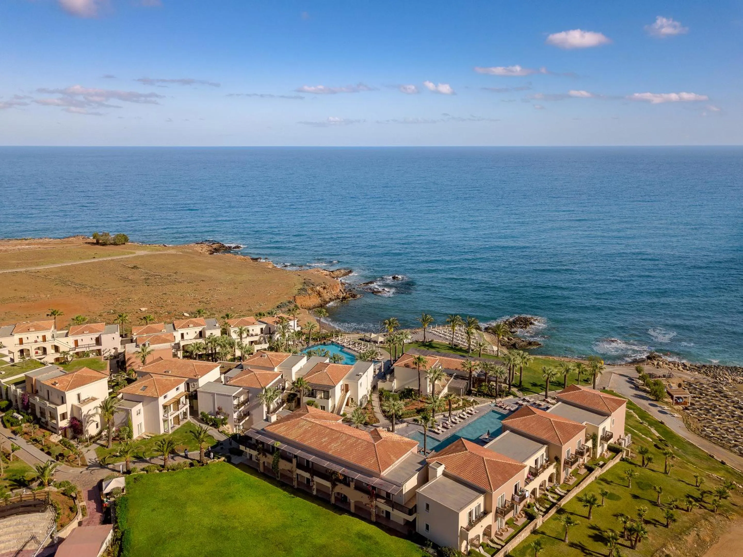 Property building in Grecotel Marine Palace & Aqua Park