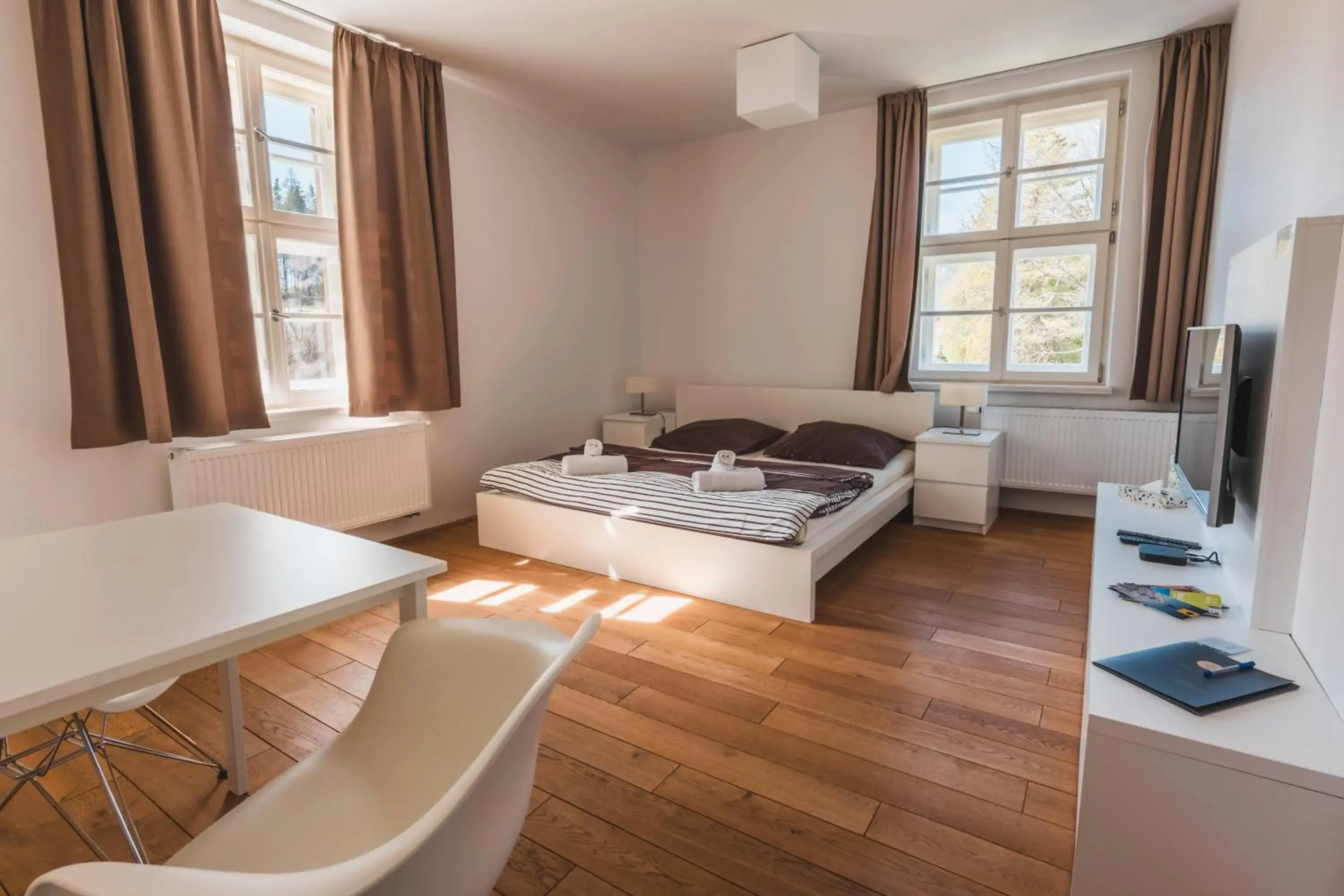 Studio with Garden View - single occupancy in Theresian Apartment Studio with Garden View - single occupancy in Theresian Apartment