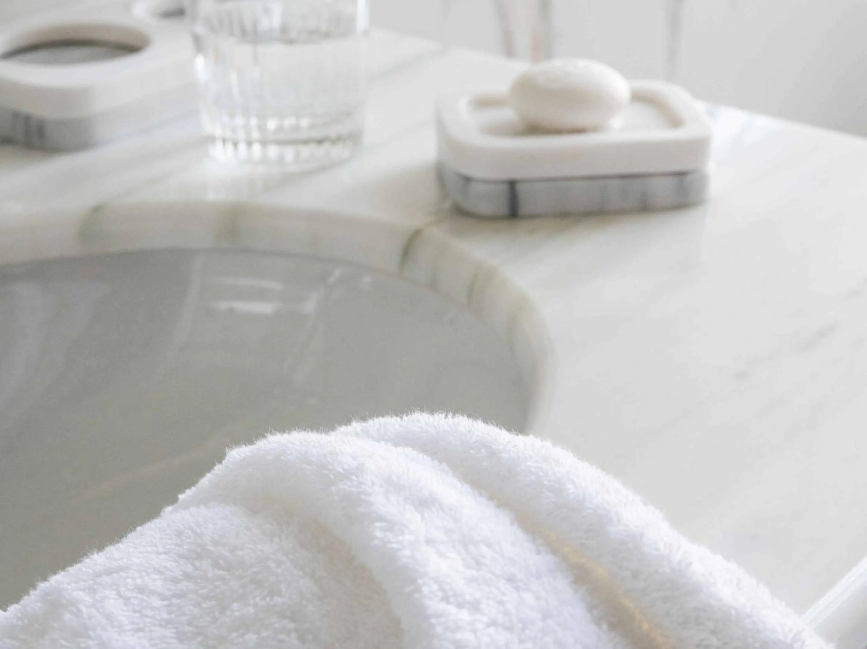 Bathroom in Grecotel LUXME White