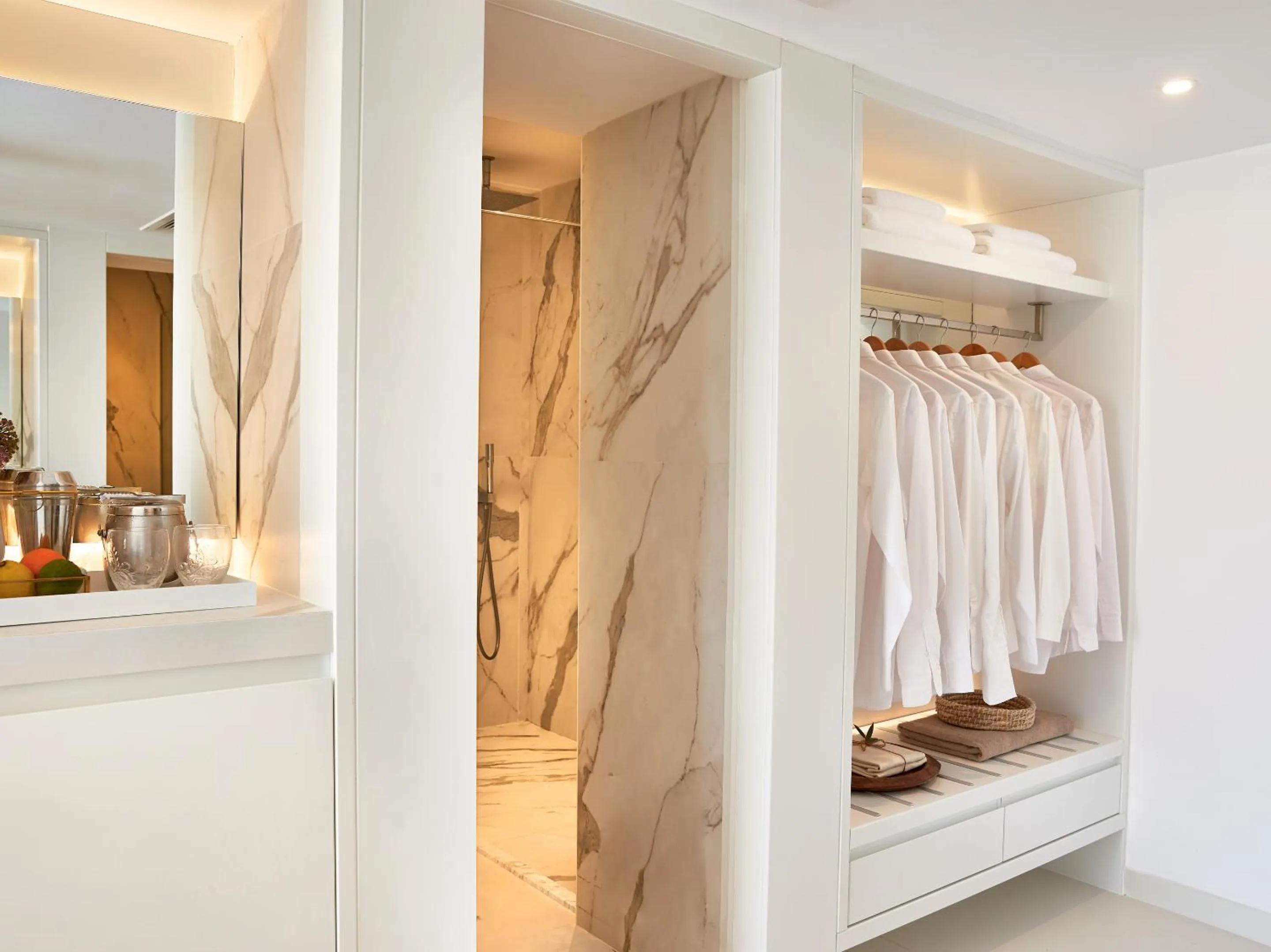 Bathroom in Grecotel LUXME White