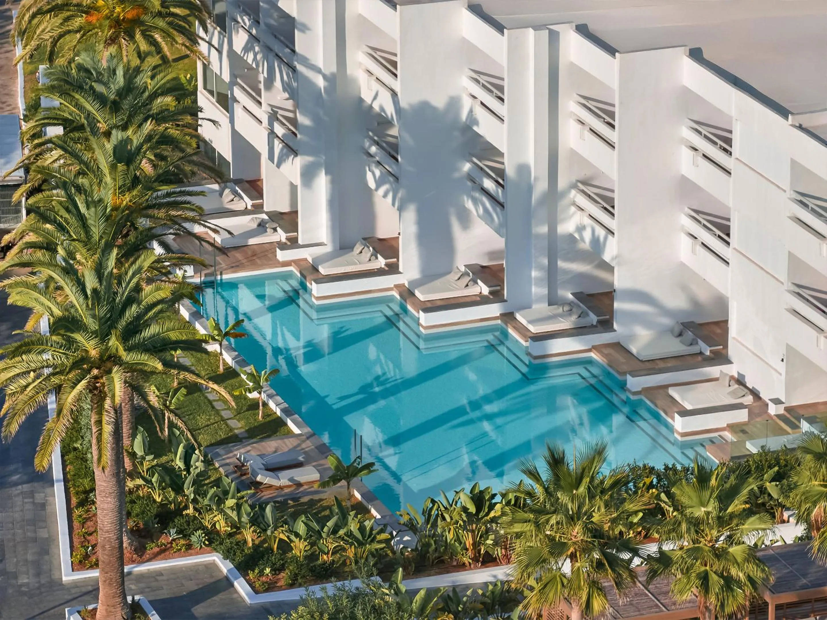 Bird's eye view in Grecotel LUXME White