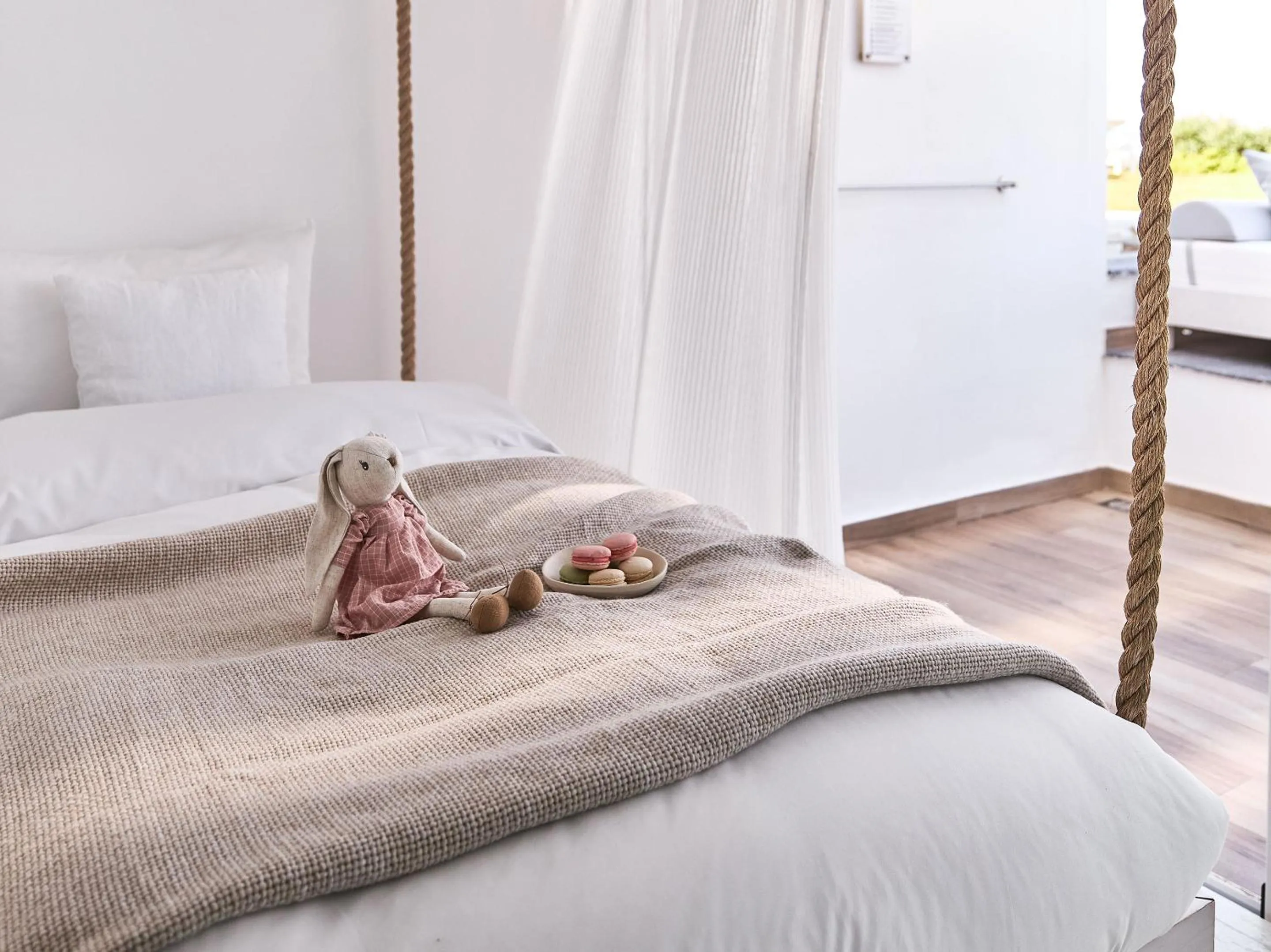 Bed in Grecotel LUXME White