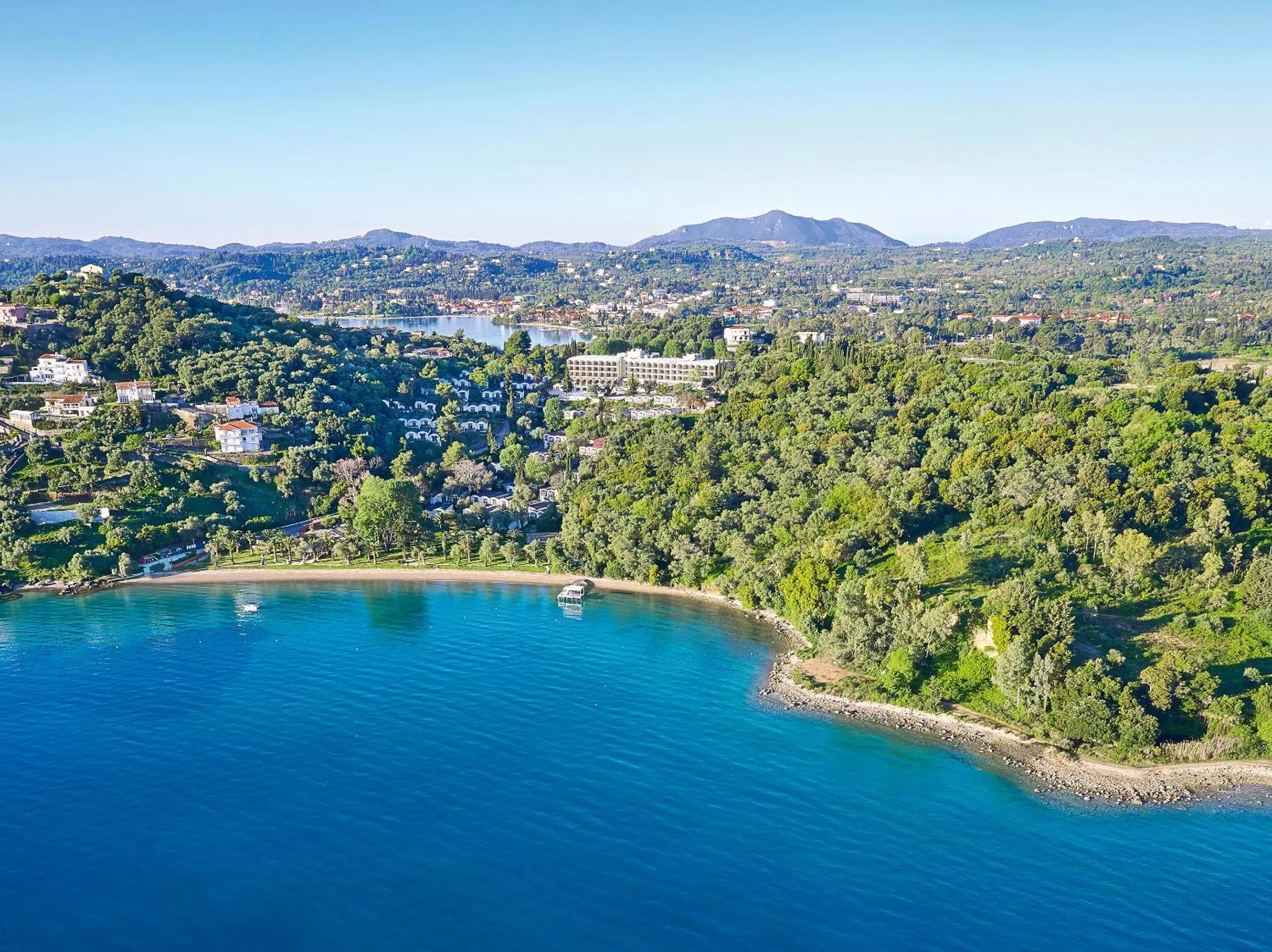 Bird's eye view in Grecotel LUXME Daphnila Bay