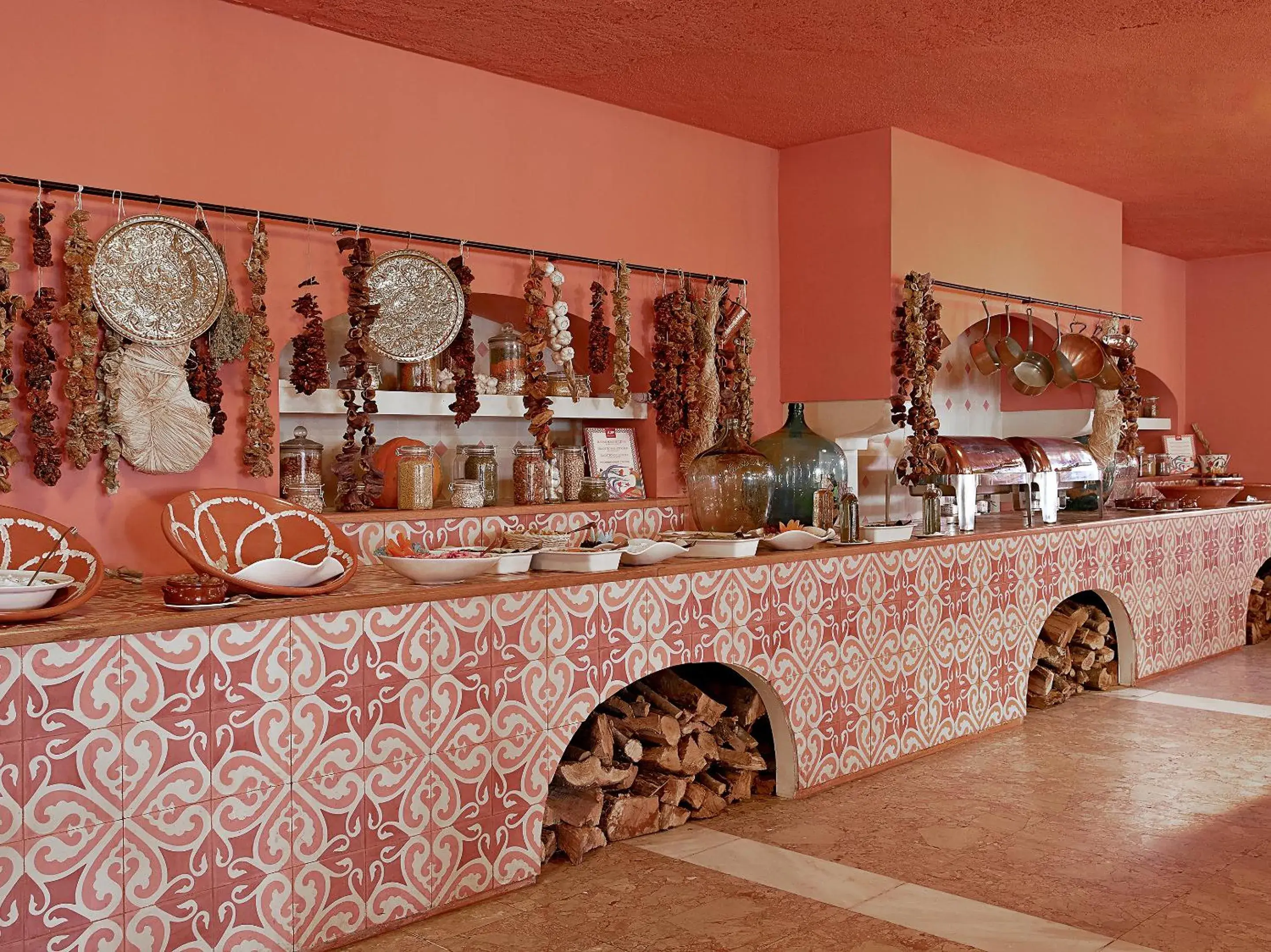 Buffet breakfast in Grecotel LUXME Daphnila Bay Buffet breakfast in Grecotel LUXME Daphnila Bay