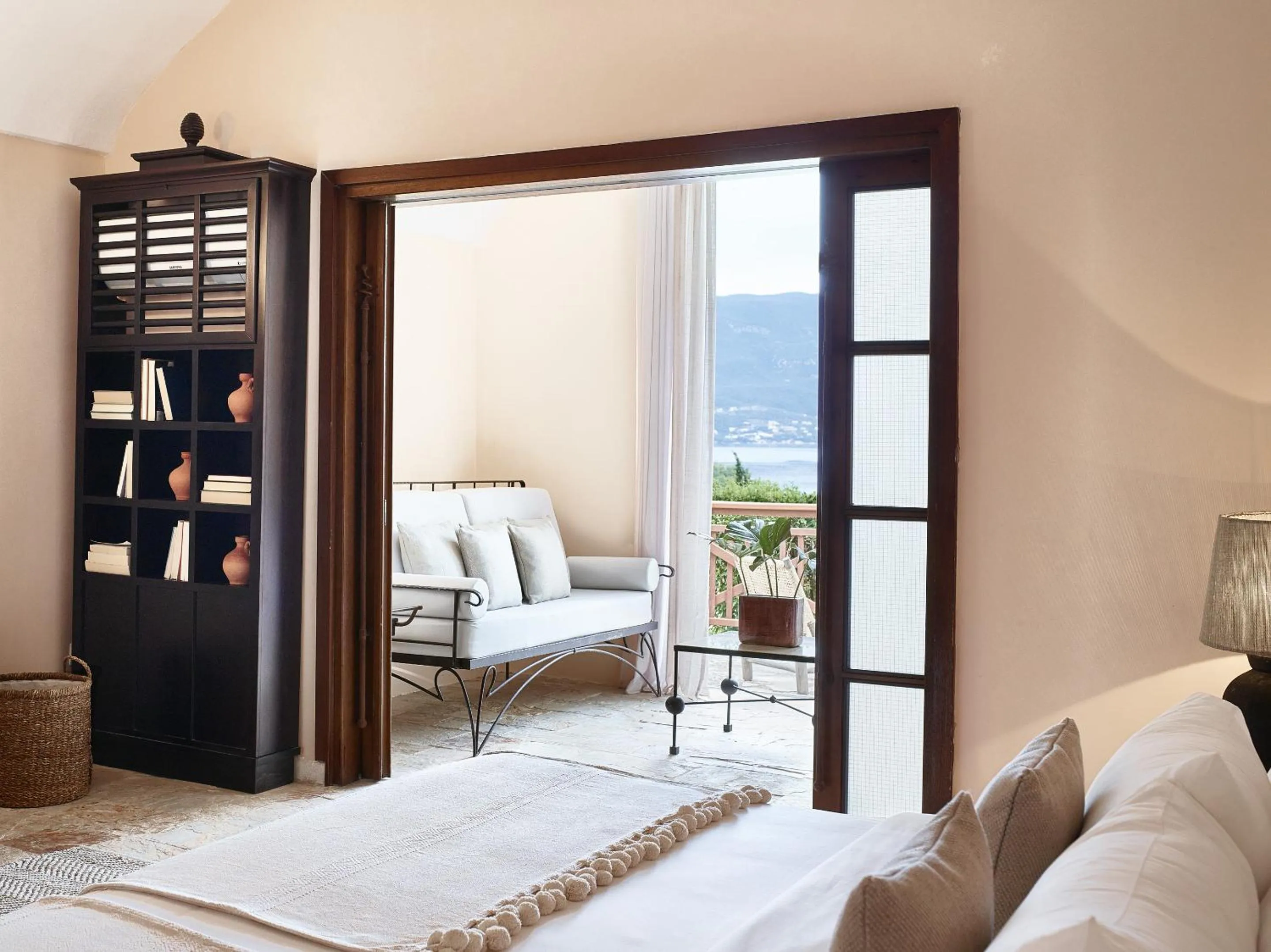 Bedroom, Bed in Grecotel LUXME Daphnila Bay