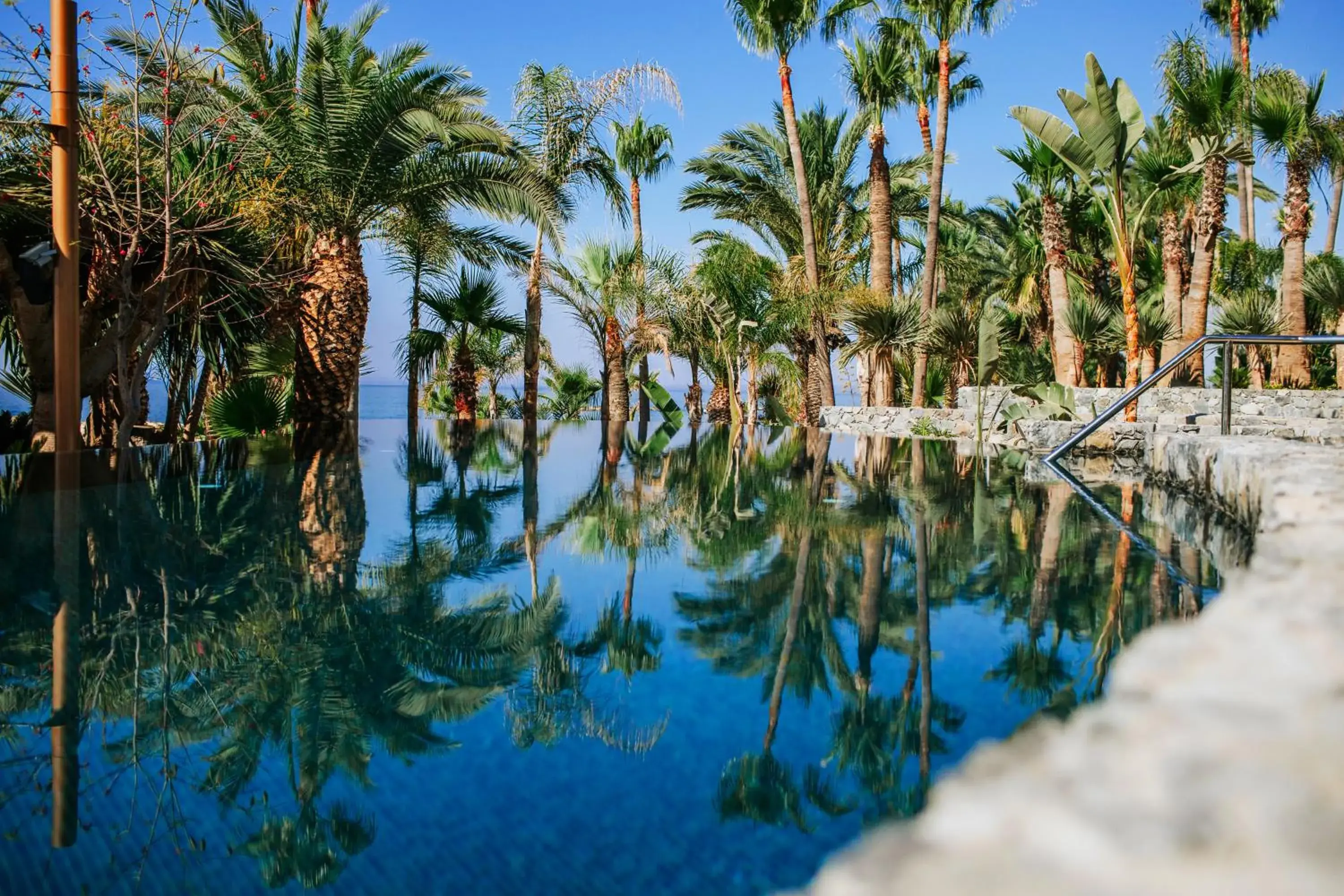 Swimming pool in Amathus Beach Hotel Limassol Swimming pool in Amathus Beach Hotel Limassol