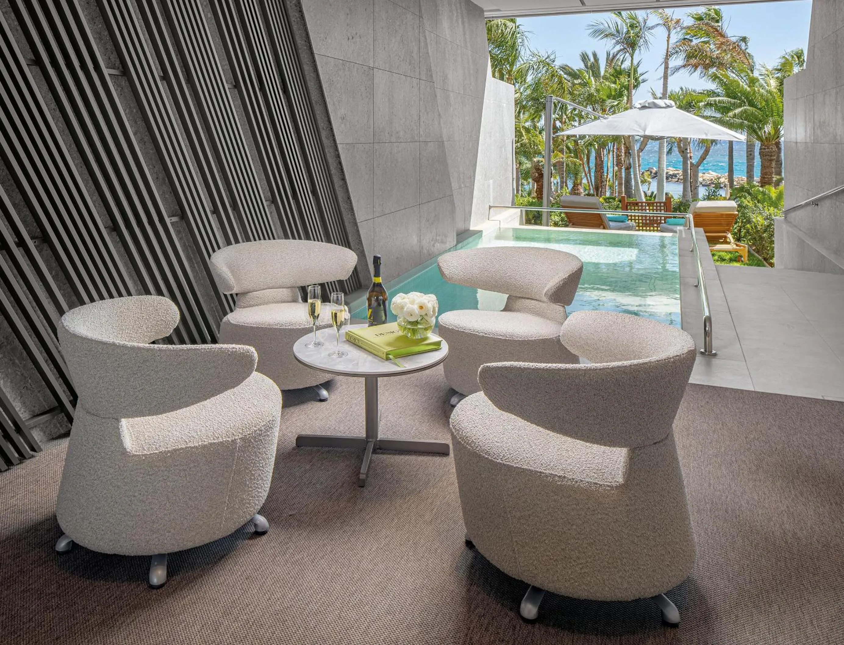 Swimming pool in Amathus Beach Hotel Limassol