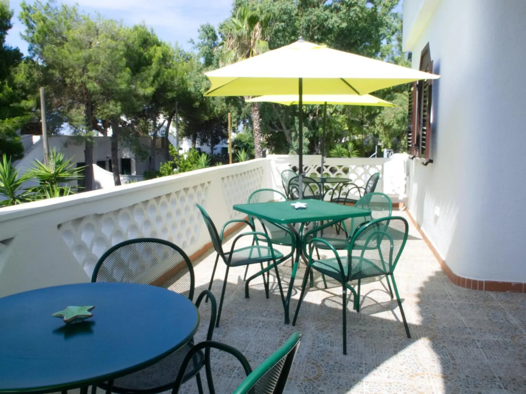 Balcony/Terrace in Villa Elvira B&B