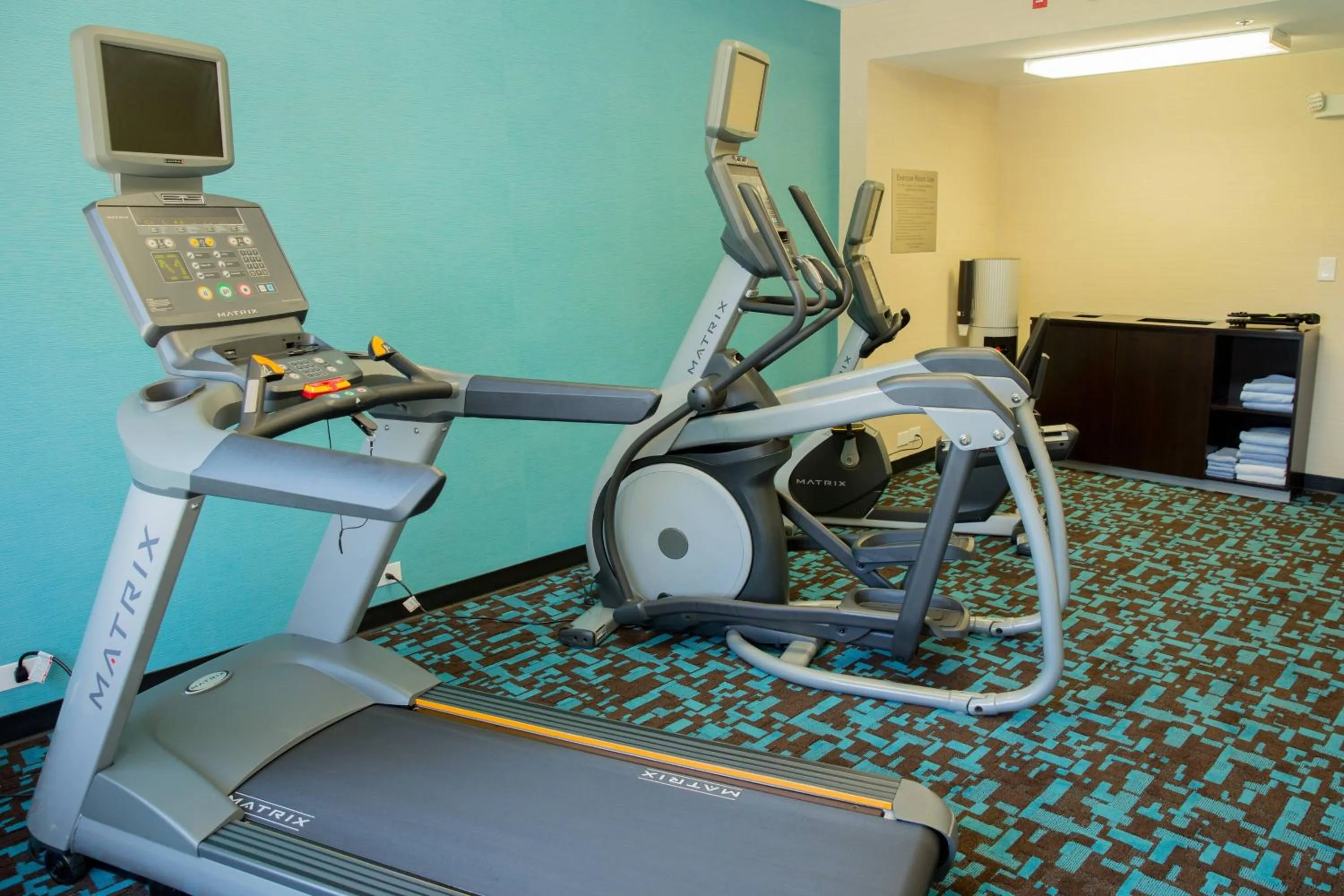 Fitness centre/facilities in Fairfield Inn by Marriott Lumberton