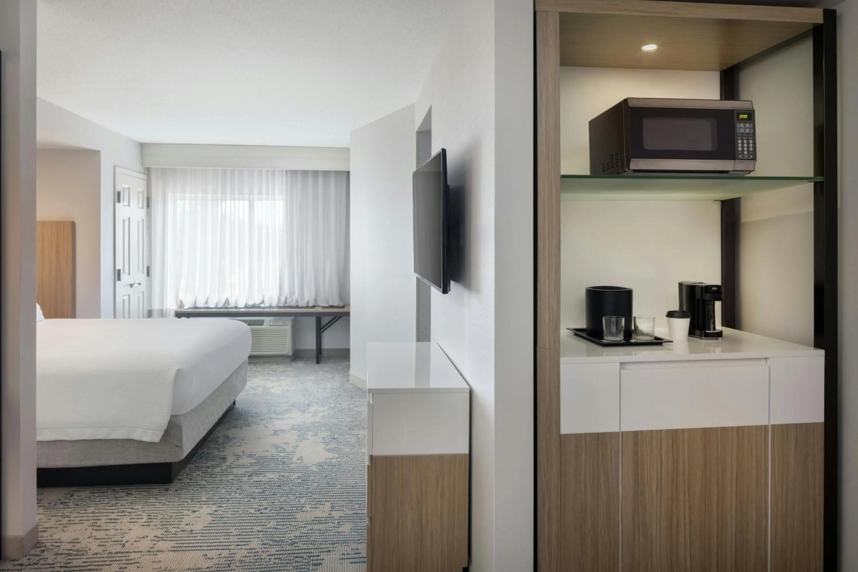 Photo of the whole room, Bed in SpringHill Suites Midland