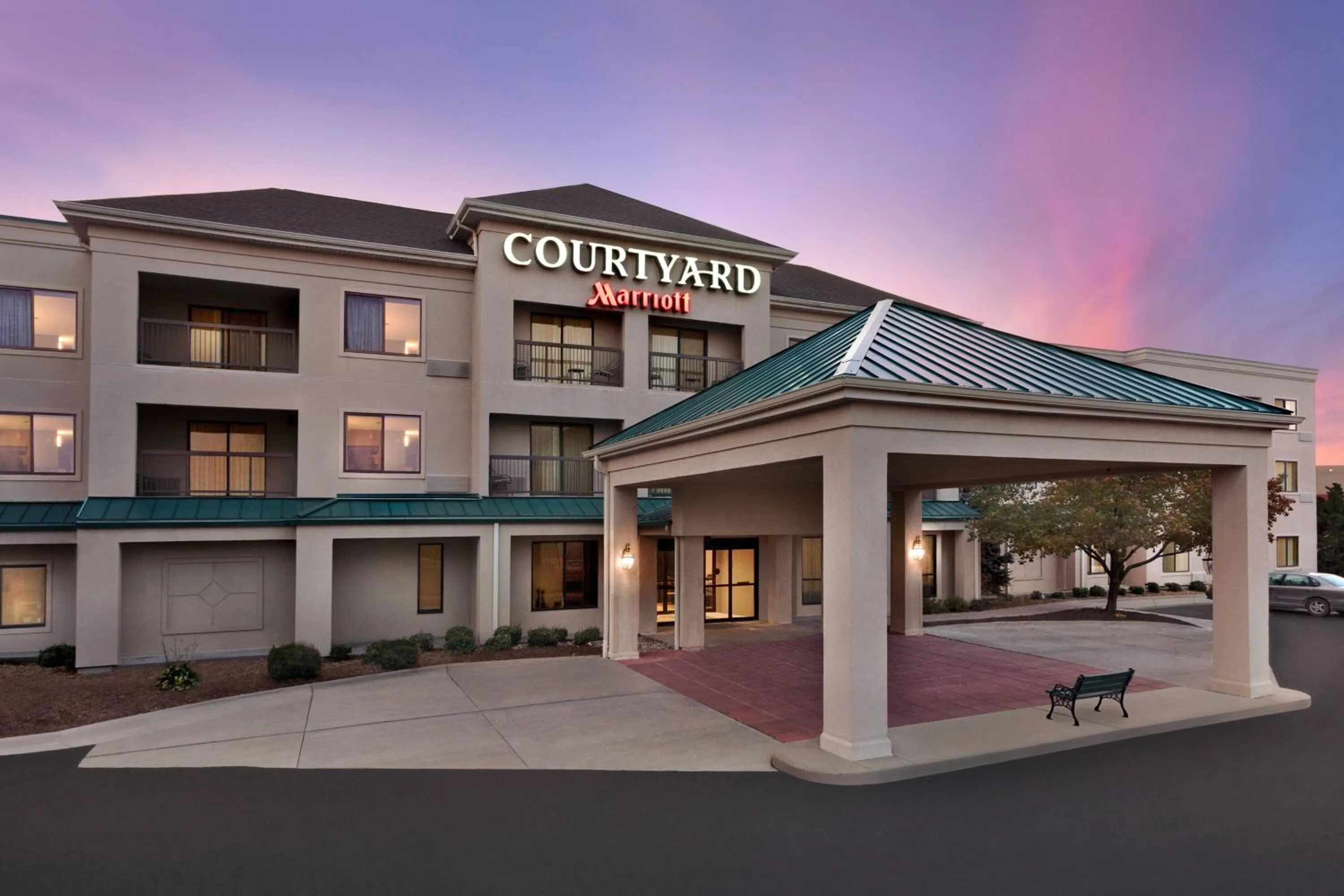 Property building in Courtyard by Marriott Topeka