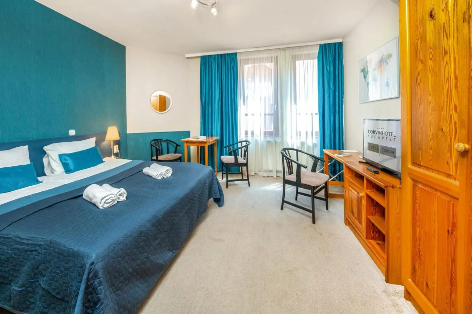 Photo of the whole room, Bed in Corvin Hotel Budapest Residence