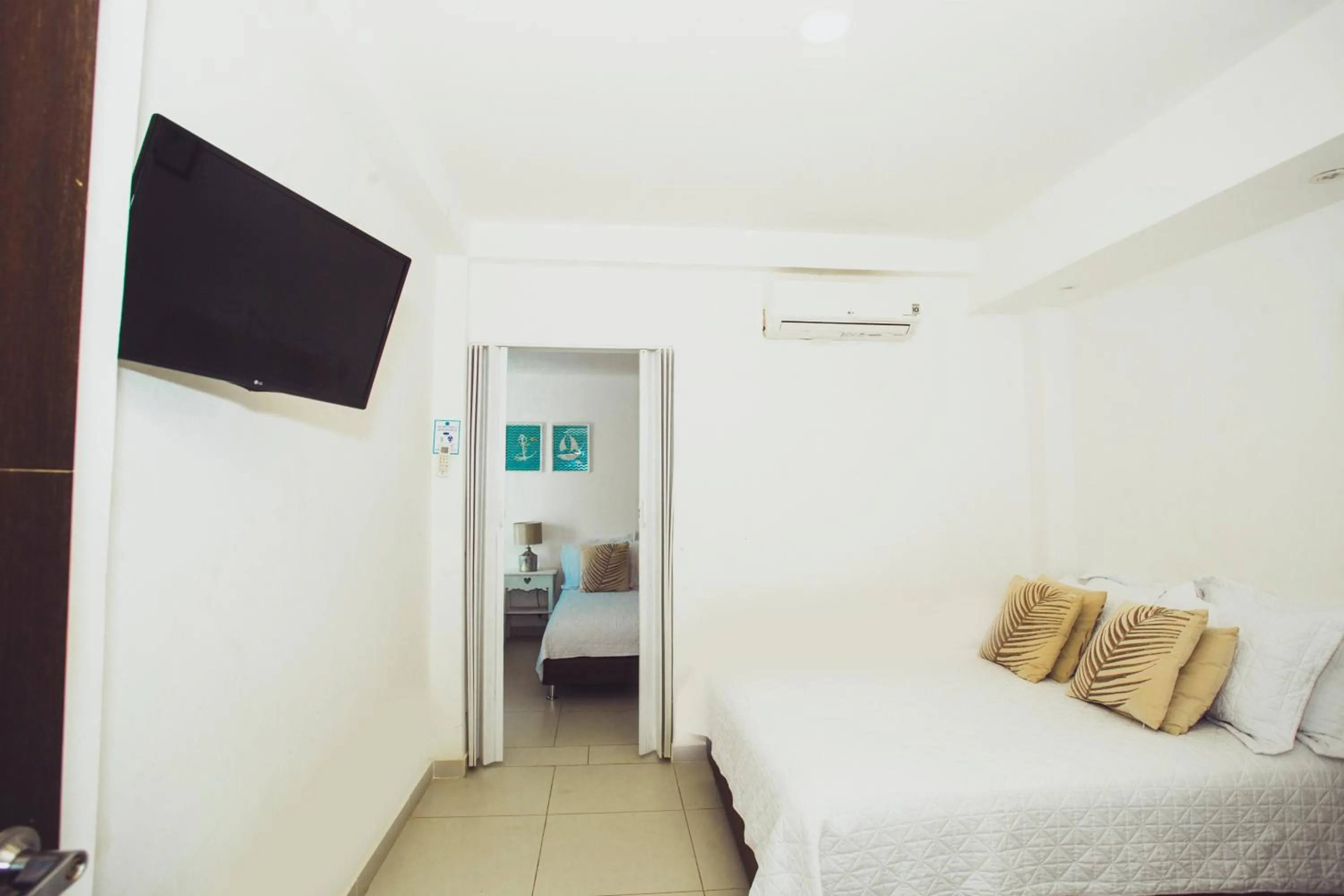 TV and multimedia, Bed in Summer House Inn San Andres