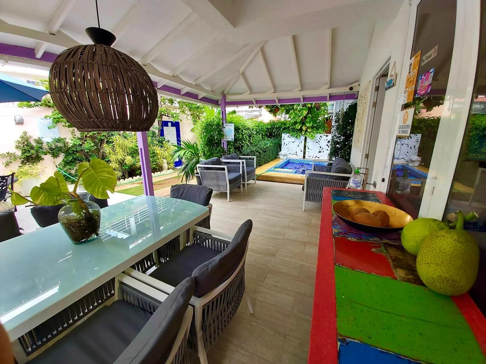 Living room in Summer House Inn San Andres