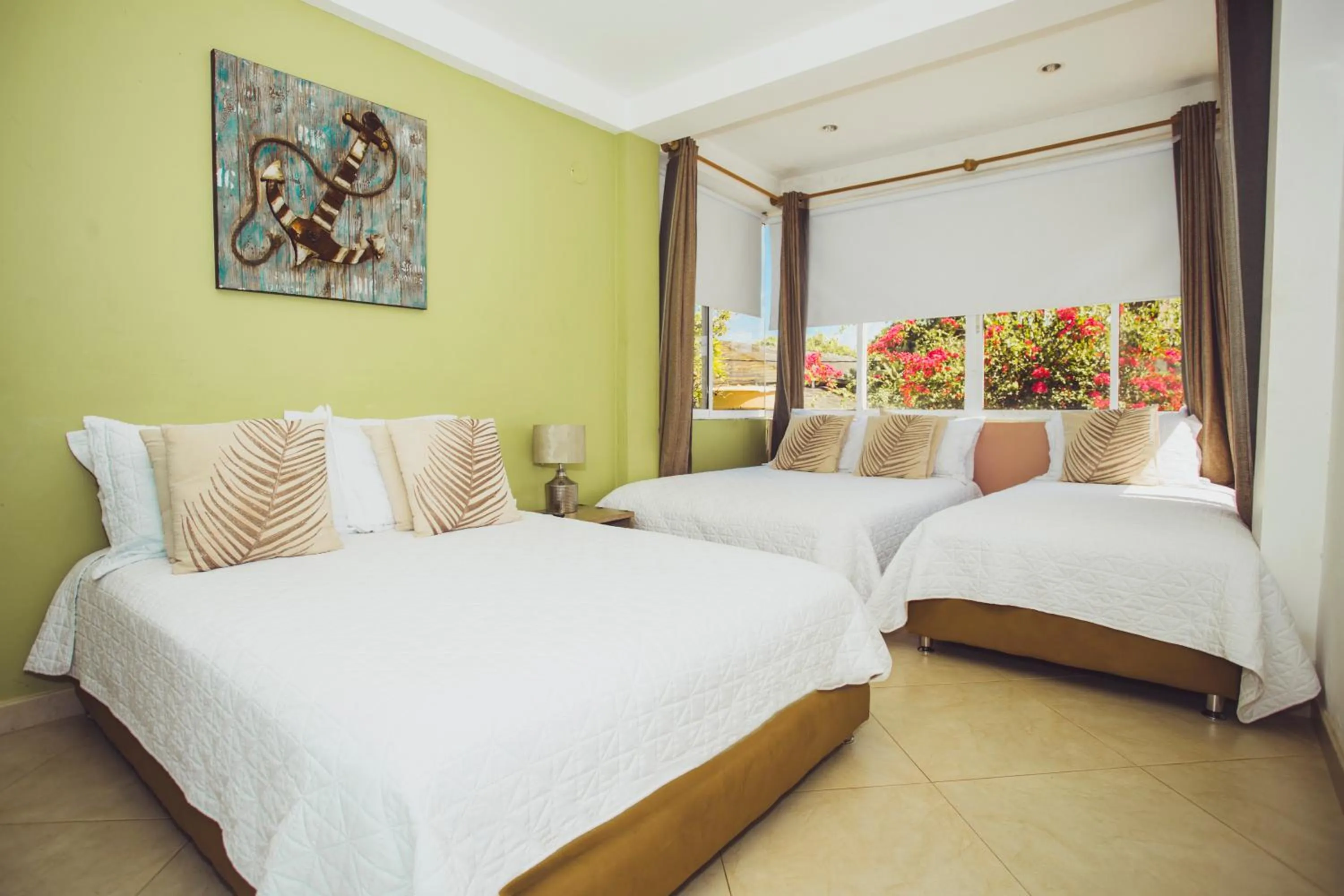 Bed in Summer House Inn San Andres