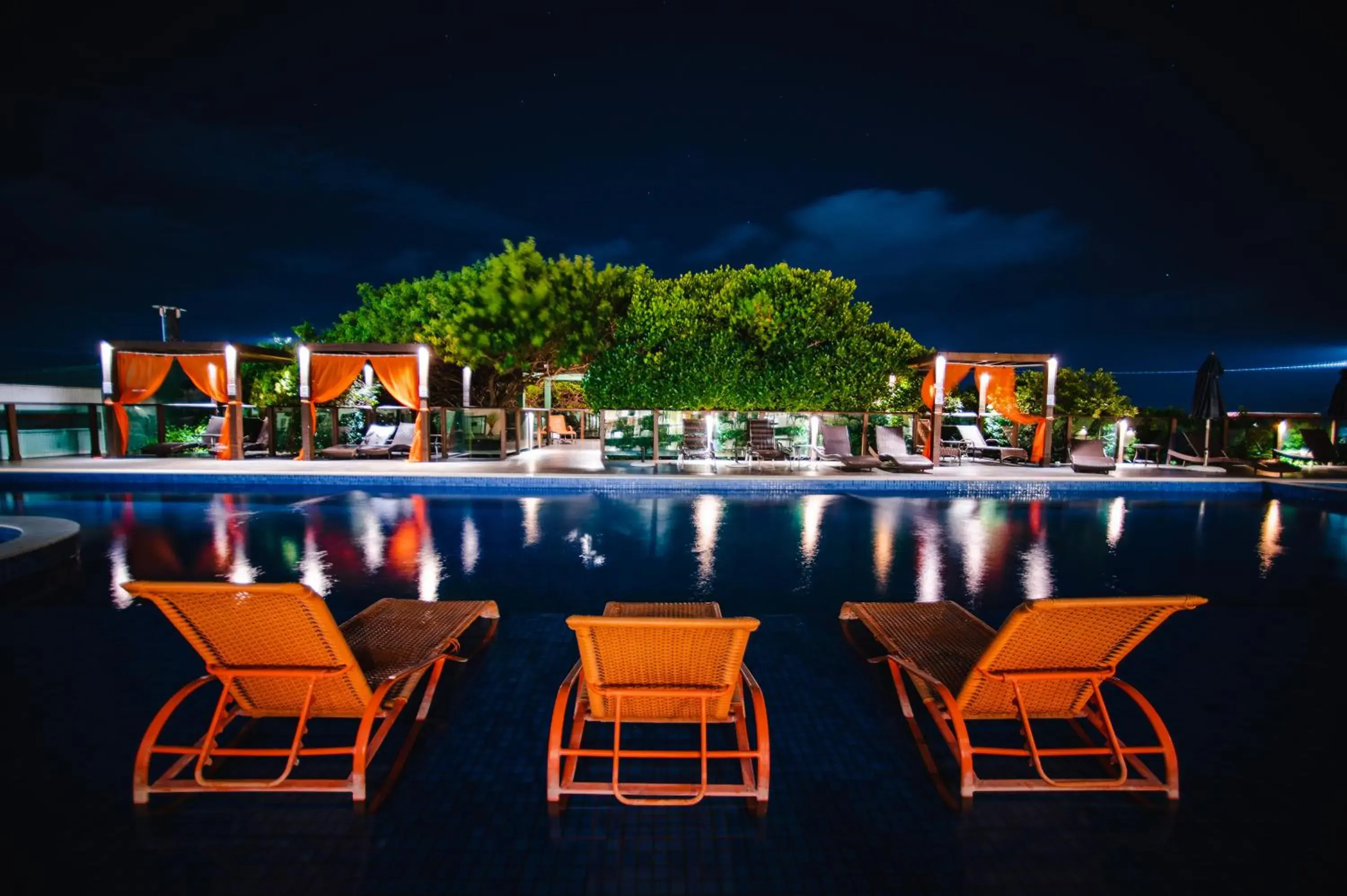 Pool view in Slaviero Ingleses Convention Pool view in Slaviero Ingleses Convention