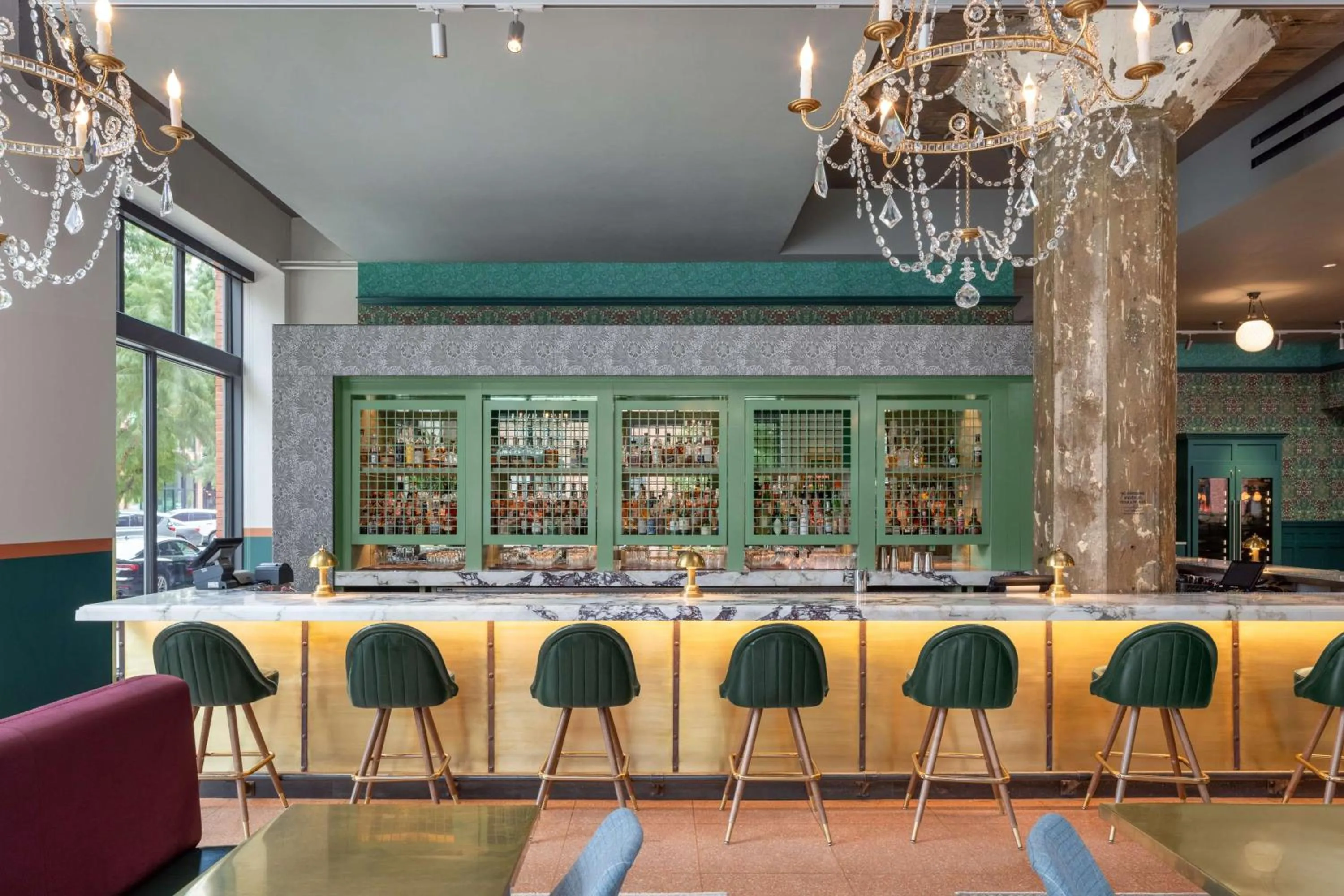 Lounge or bar in Fordson Hotel, in the Unbound Collection by Hyatt