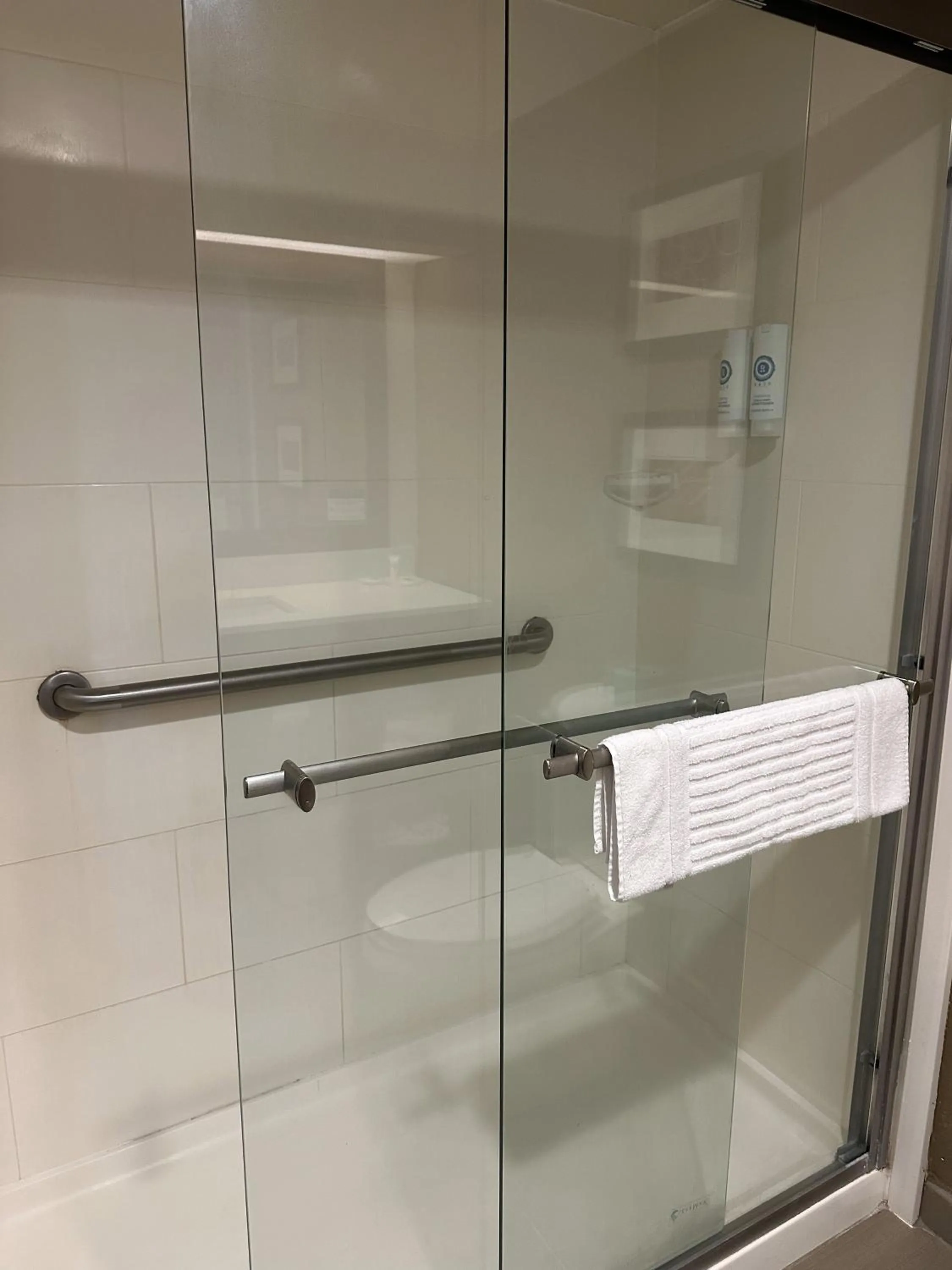 Shower in Comfort Suites Sawgrass