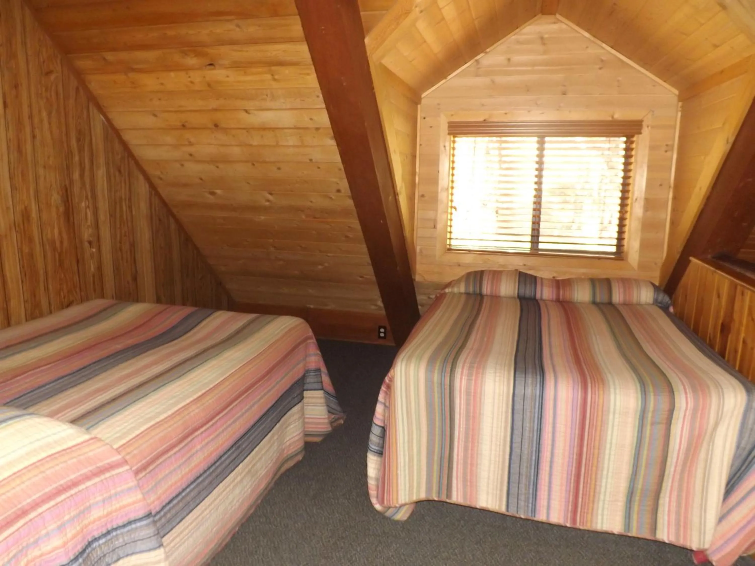 Bed in Arizona Mountain Inn & Cabins