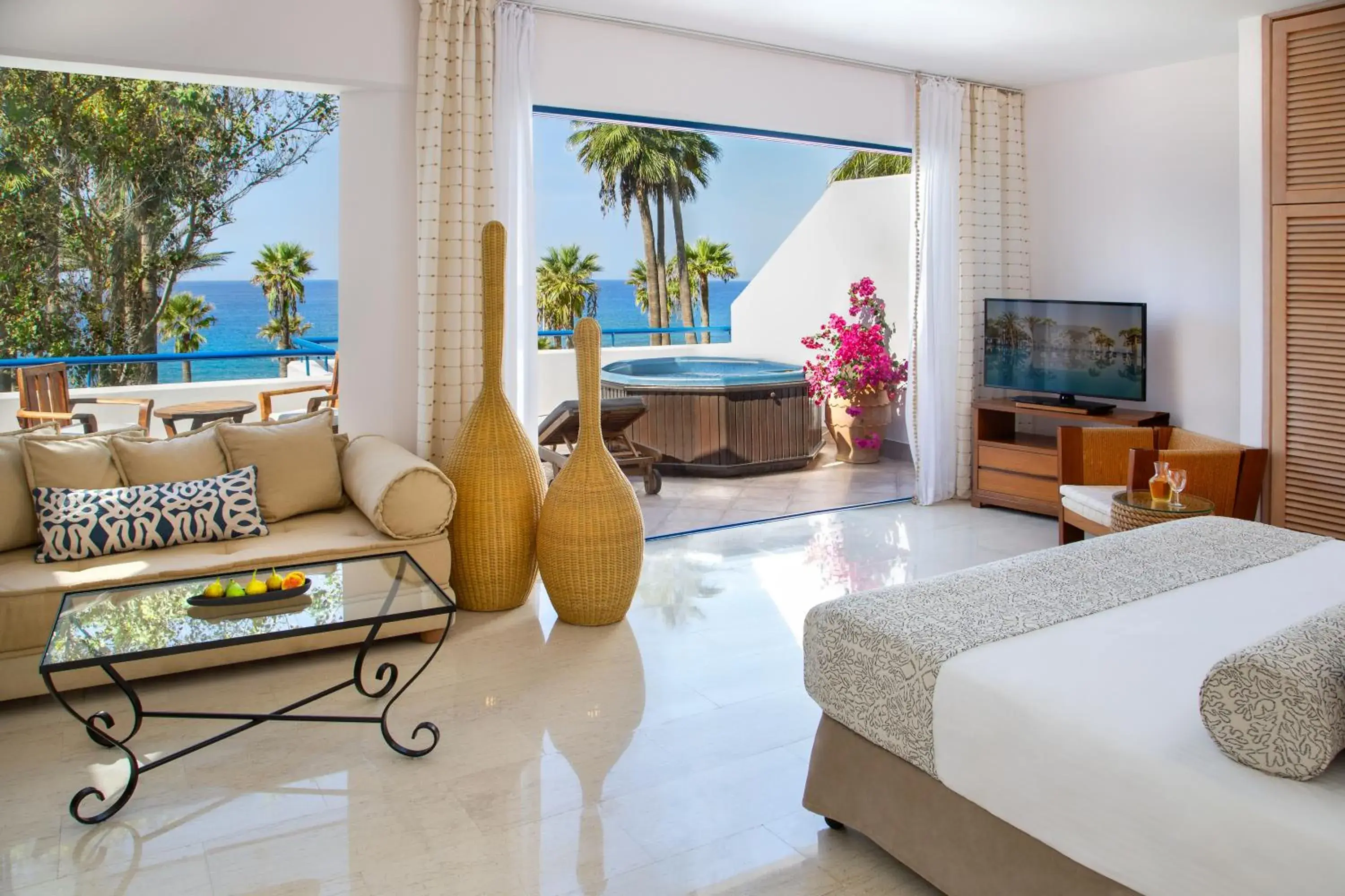 Hot Tub, Bed in Azia Resort & Spa Hot Tub, Bed in Azia Resort & Spa