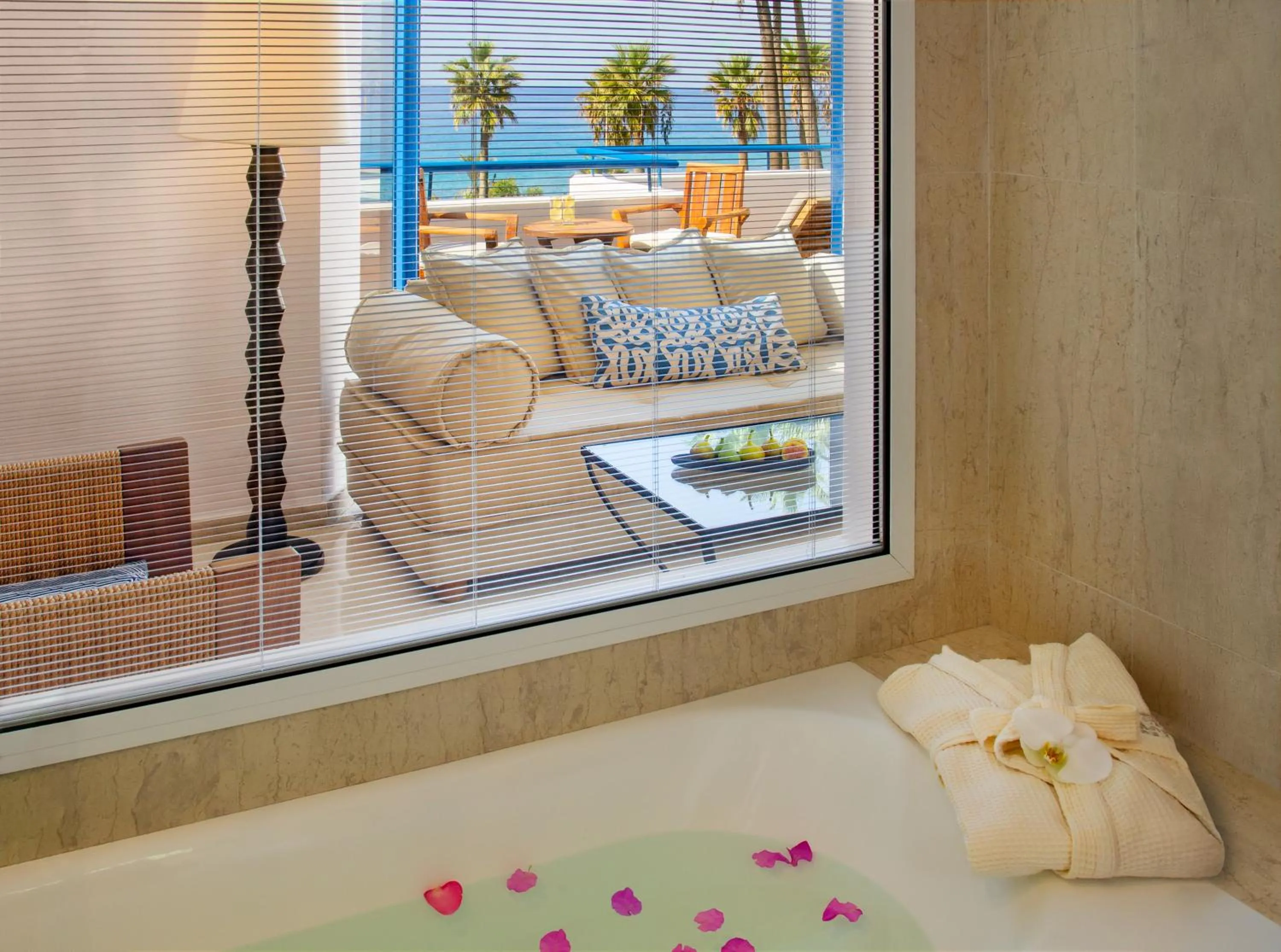 Bathroom, Bed in Azia Resort & Spa