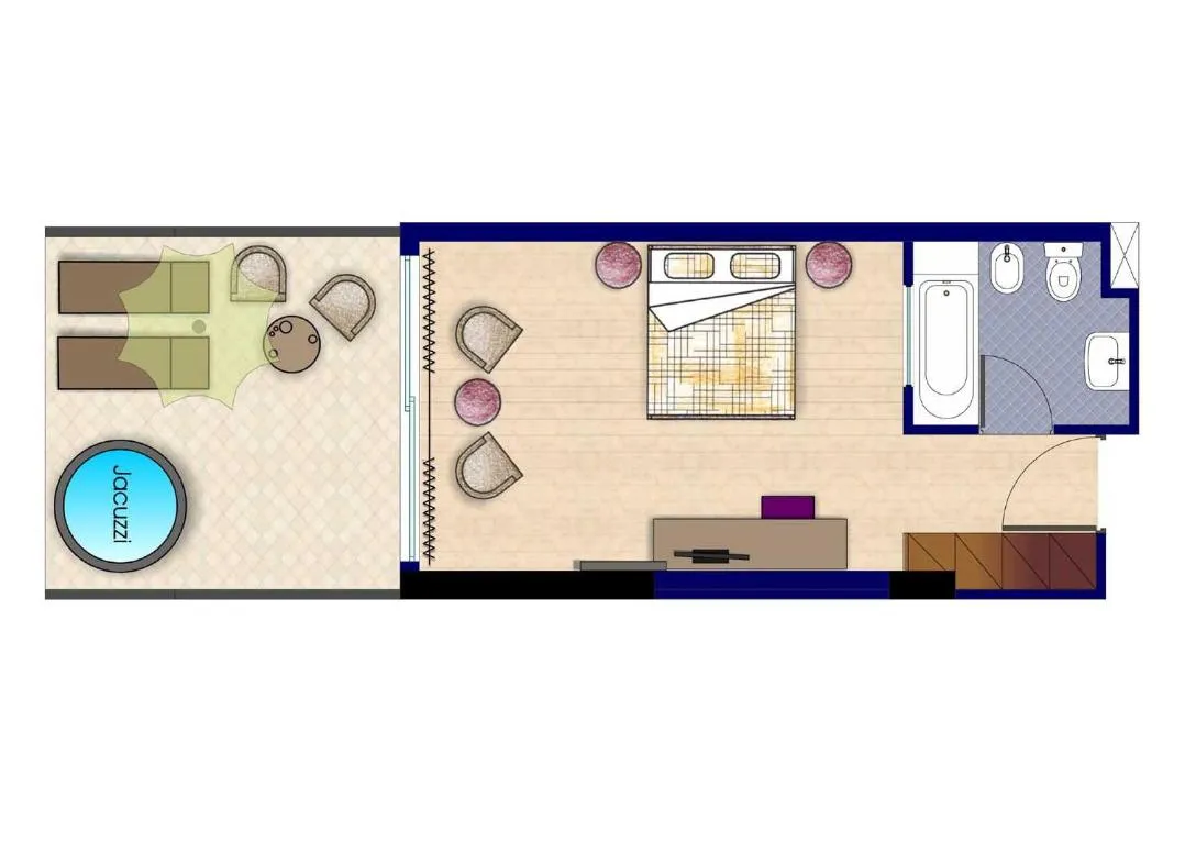 Floor plan in Azia Resort & Spa