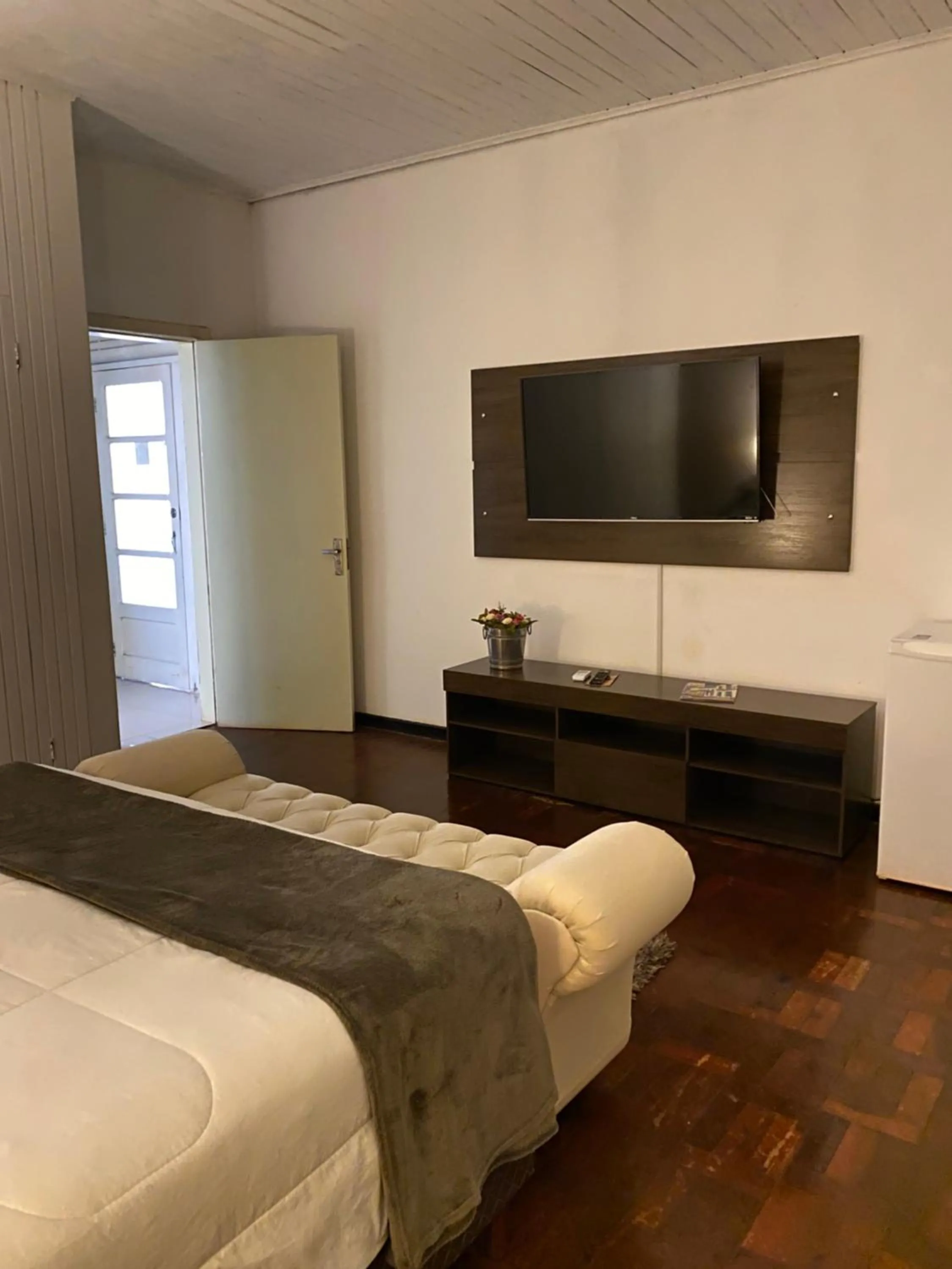 Bed in Hotel Pousada La Vierro
