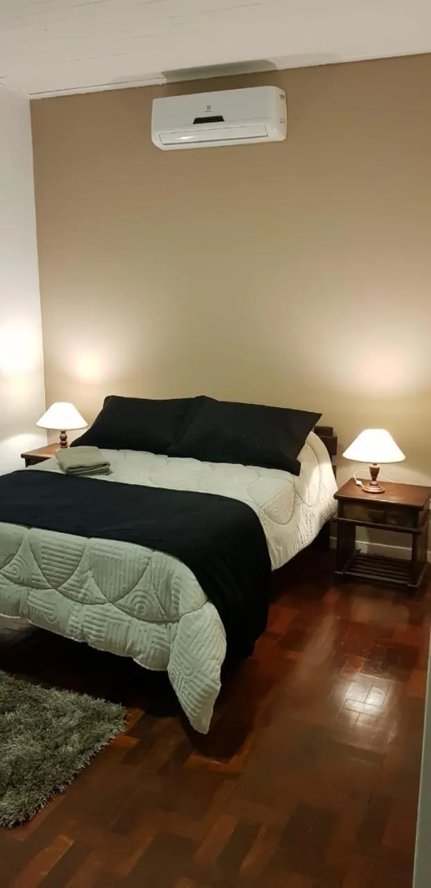 Bed in Hotel Pousada La Vierro