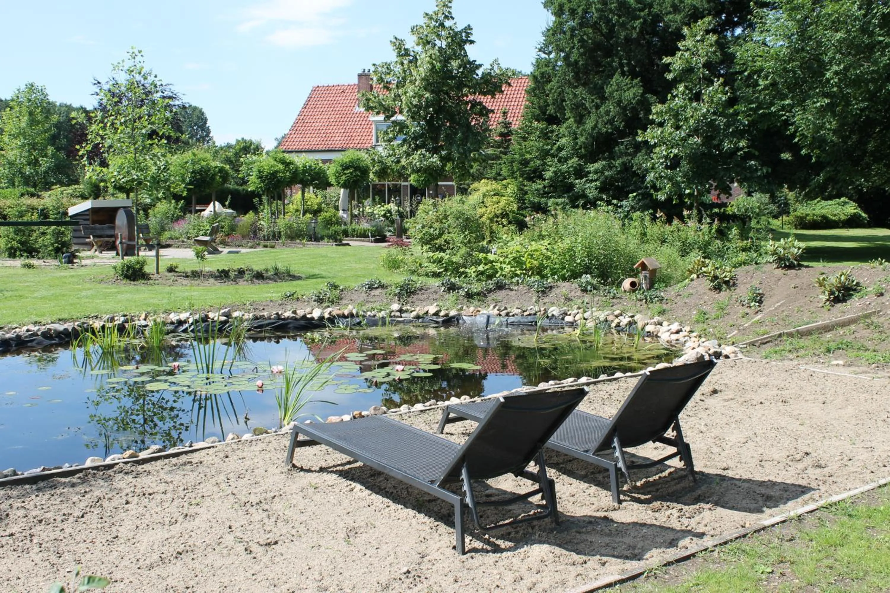 Garden in Boutique Hotel Nieuw Beusink