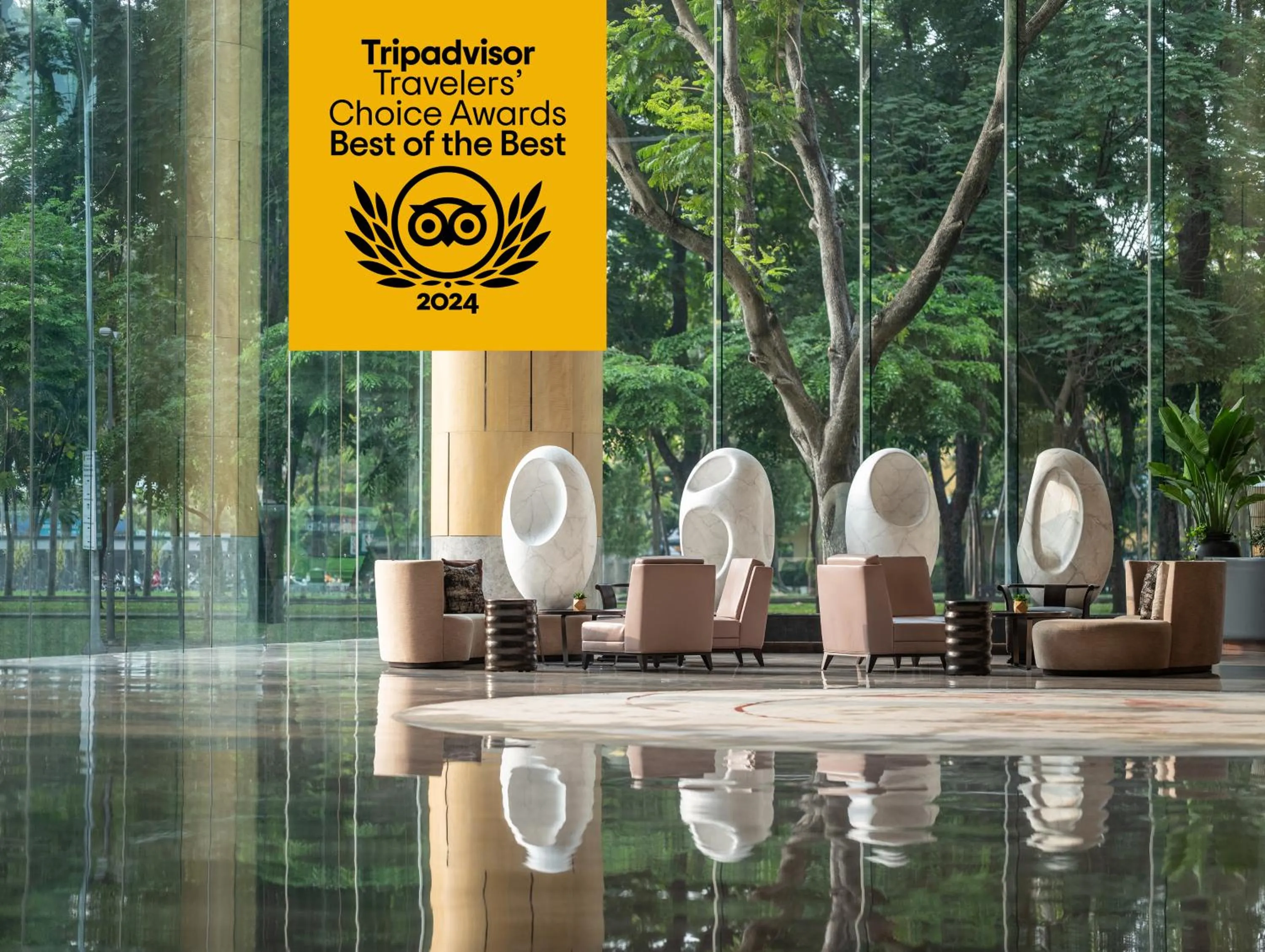 Lobby or reception in New World Saigon Hotel