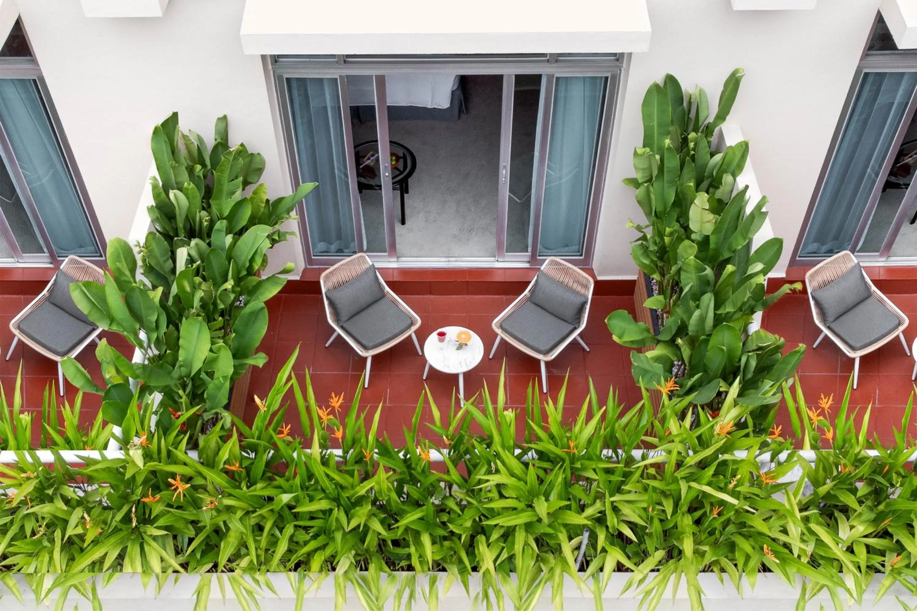 Balcony/Terrace in New World Saigon Hotel