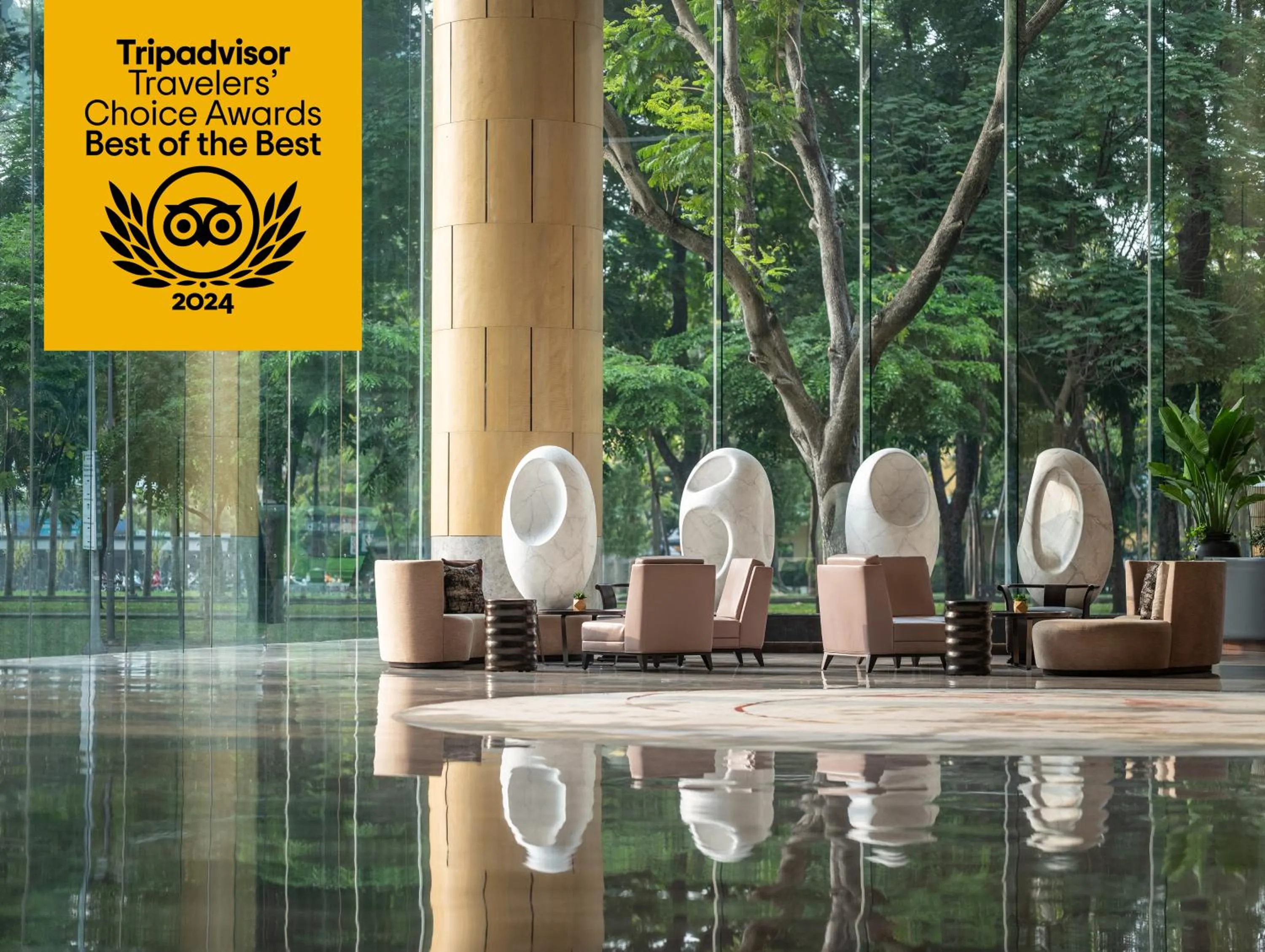 Property building in New World Saigon Hotel