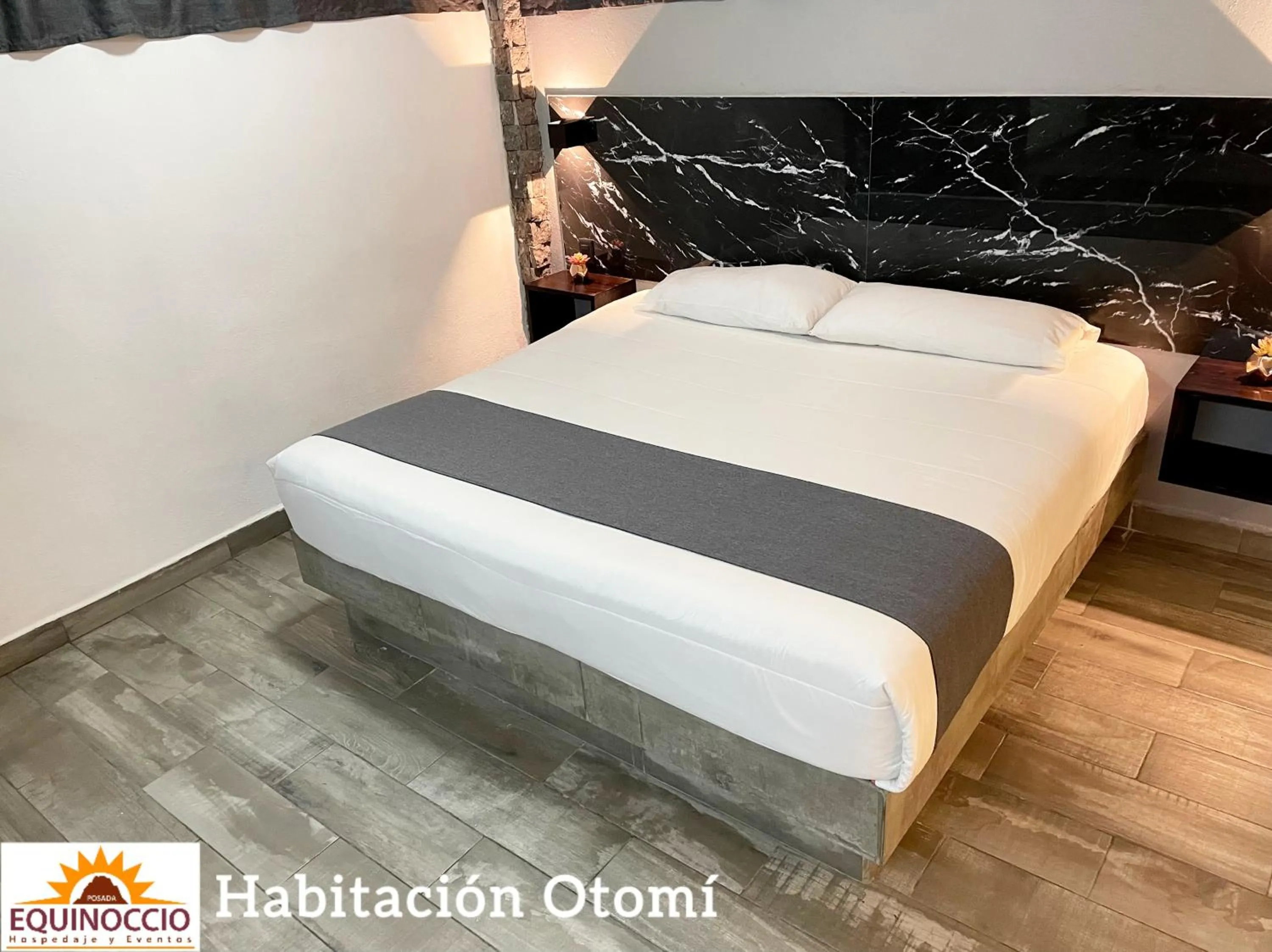 Bed in Posada Equinoccio