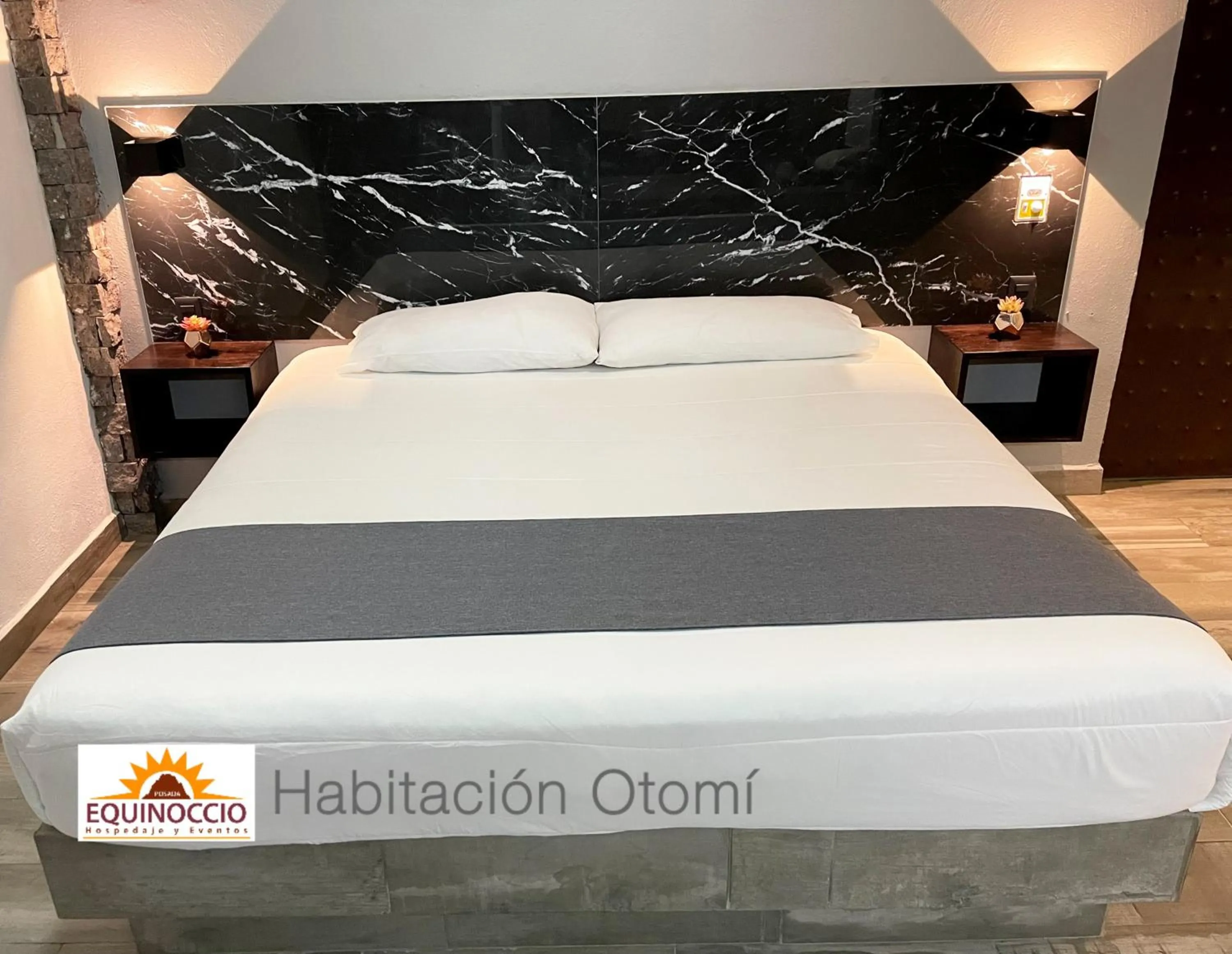 Bed in Posada Equinoccio