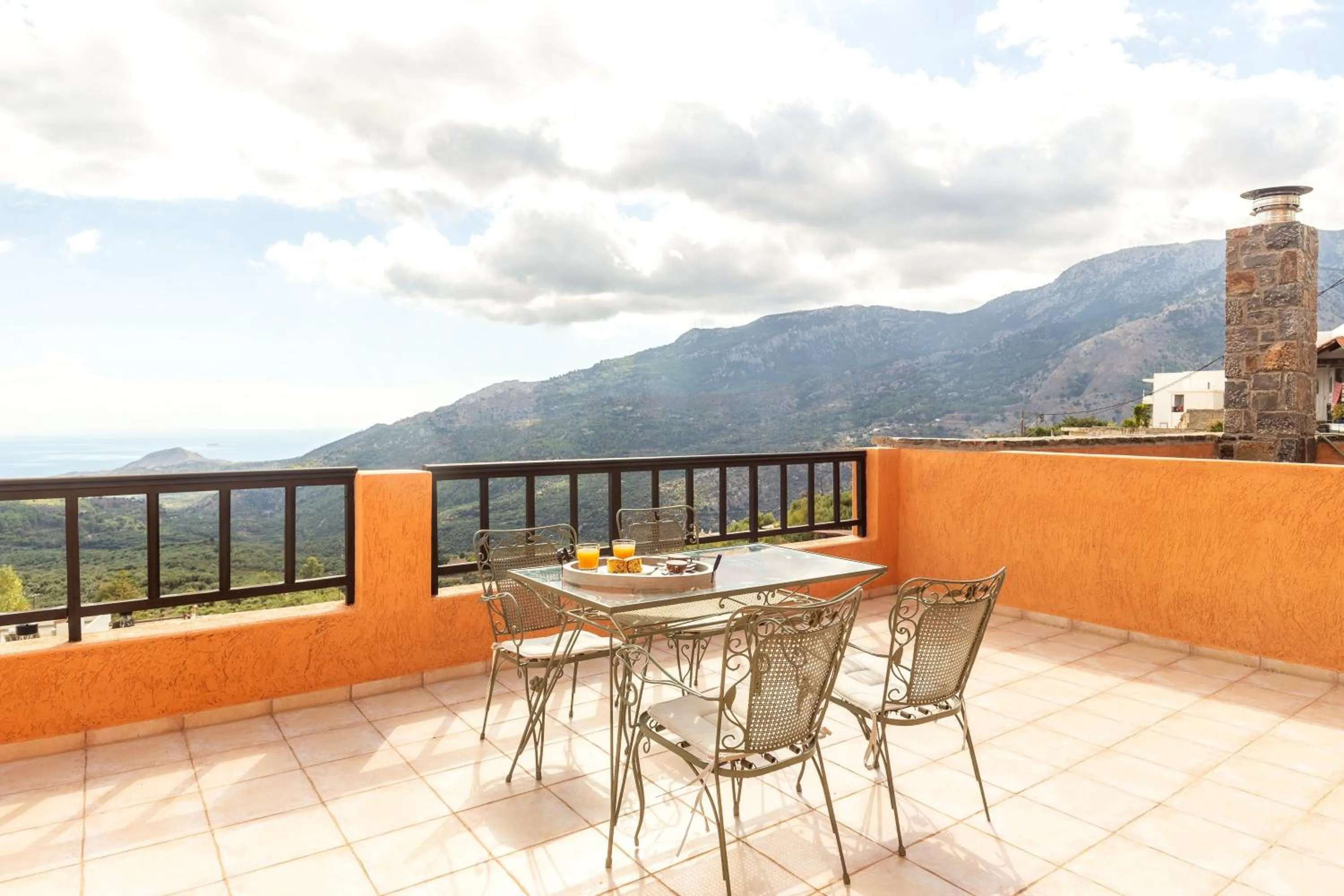 Balcony/Terrace in Mala Villa