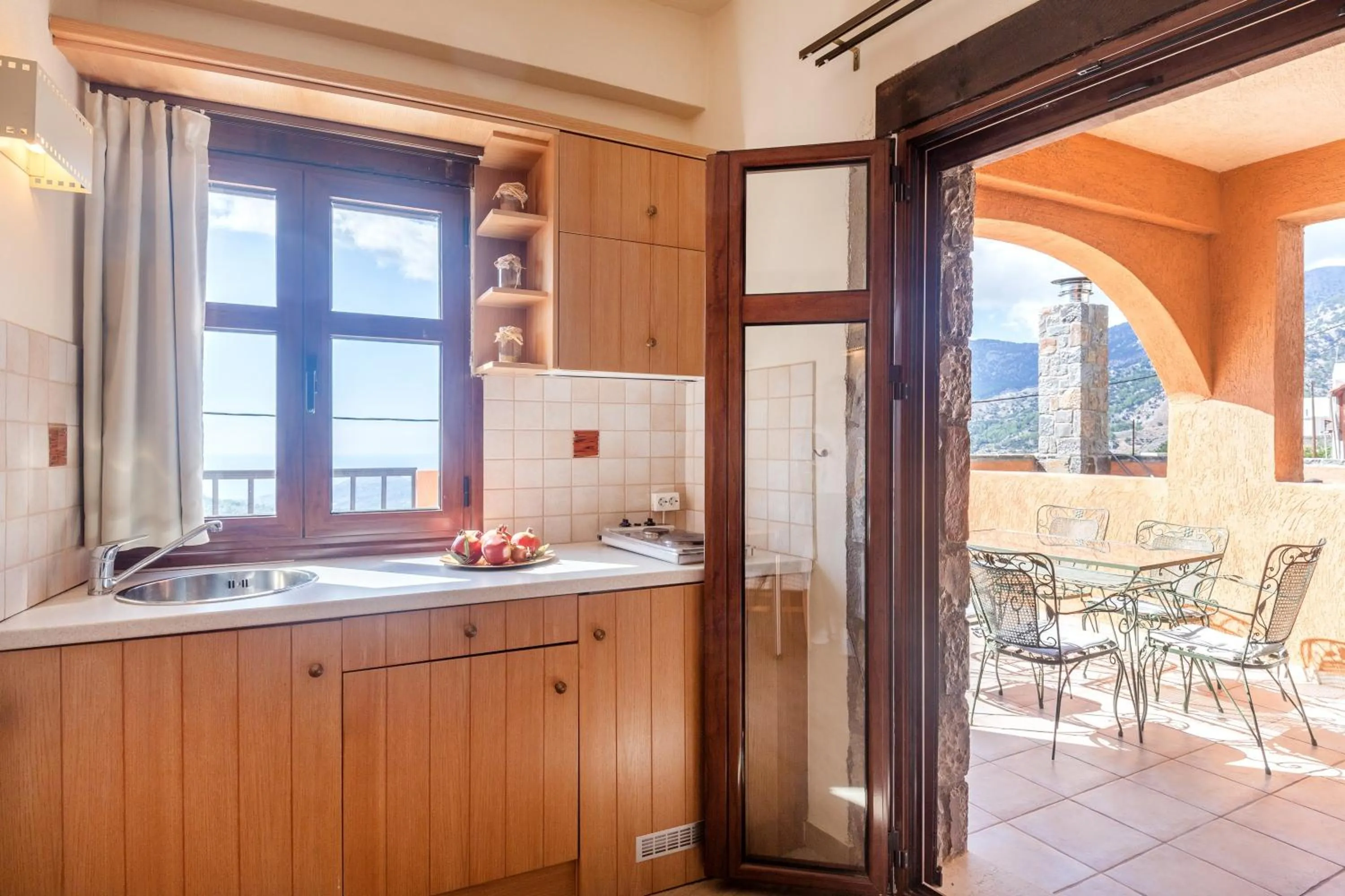 Balcony/Terrace in Mala Villa