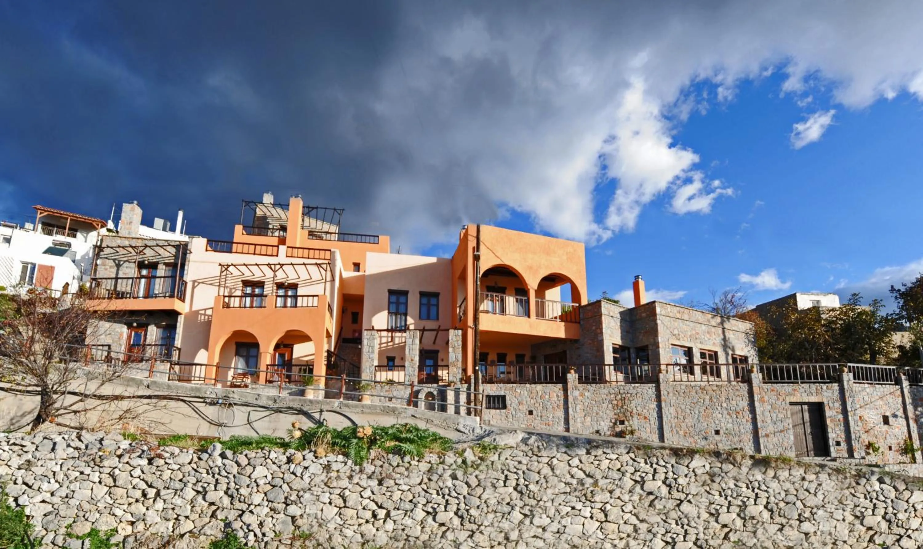 Bird's eye view in Mala Villa