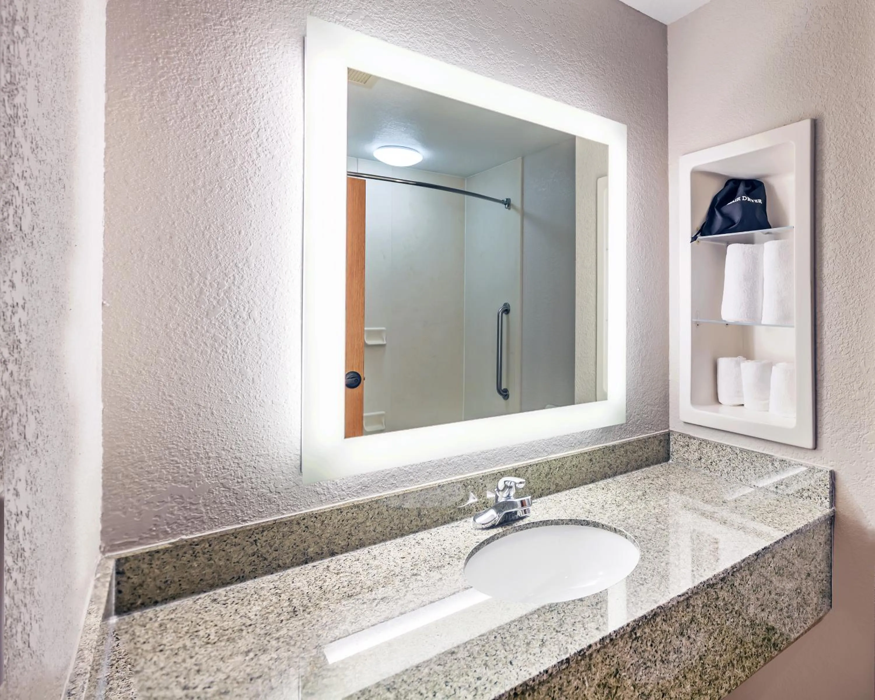 Bathroom in Holiday Inn Express & Suites Tulsa S Broken Arrow Hwy 51 by IHG