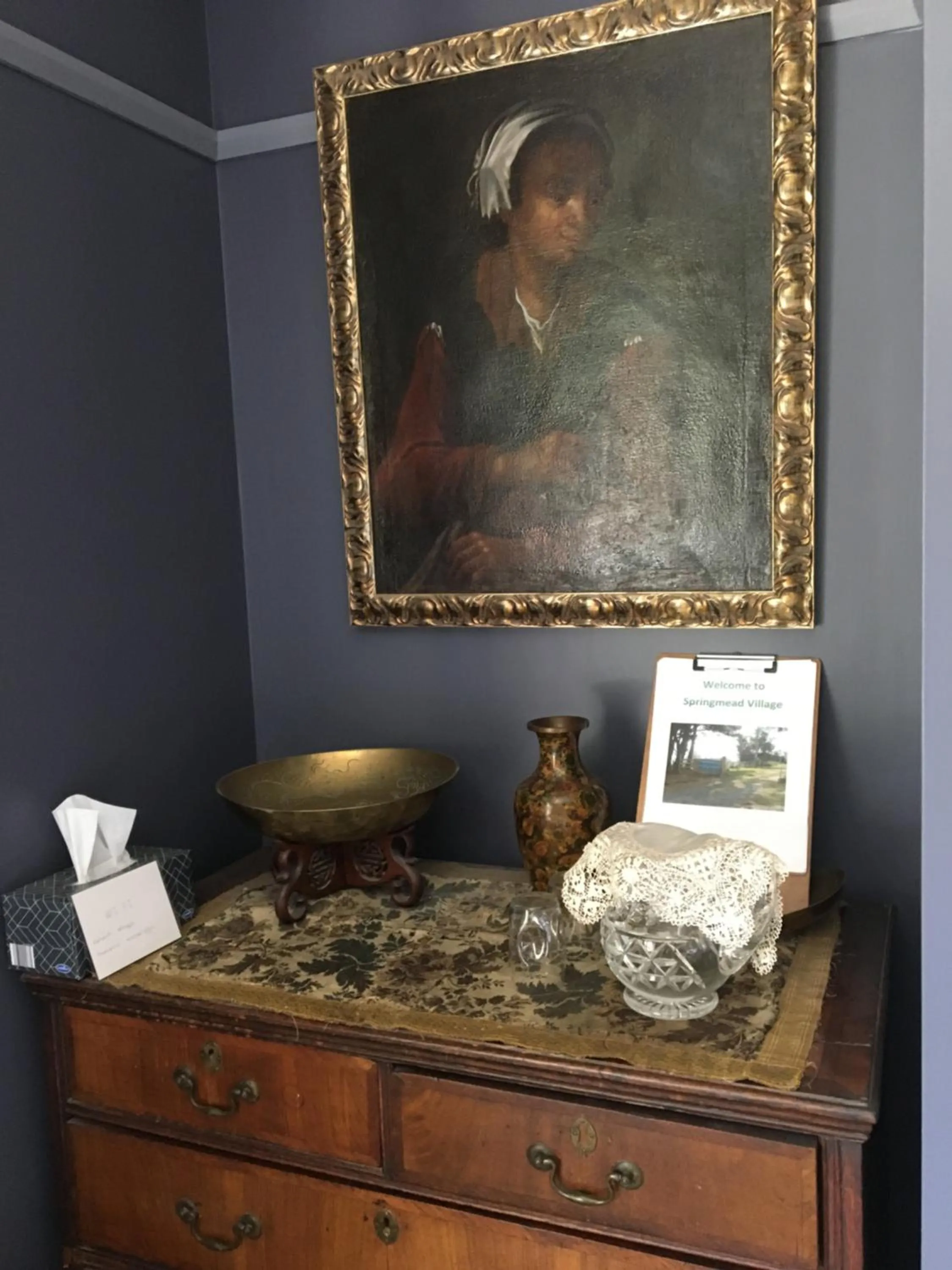 Decorative detail in Springmead B&B