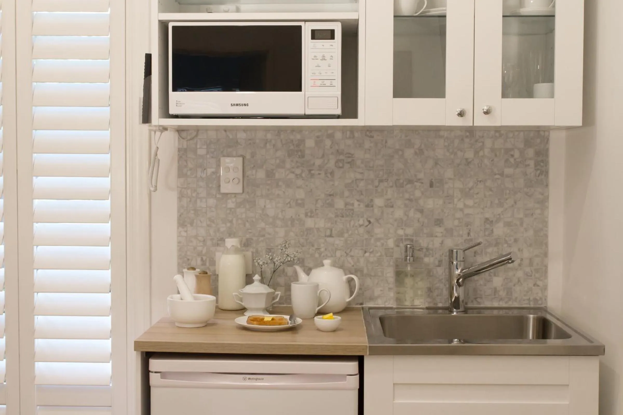 Coffee/tea facilities in Haven on the Park