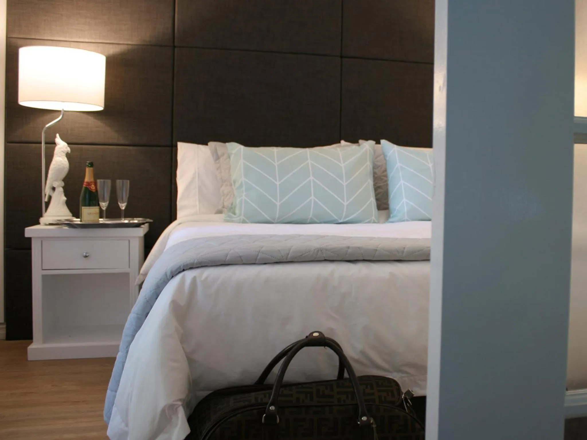 Photo of the whole room, Bed in Haven on the Park