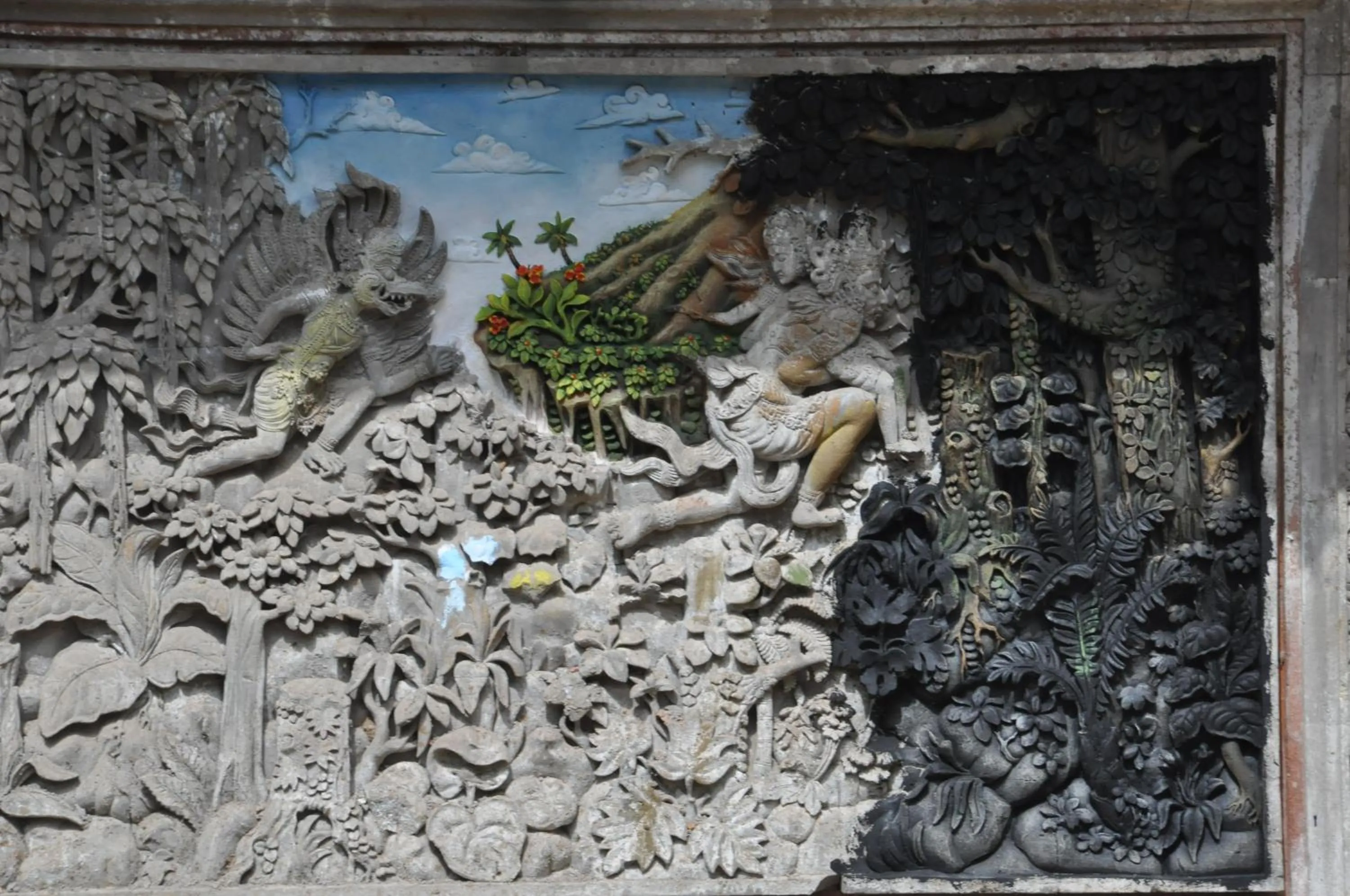 Decorative detail in Gerbera hotel