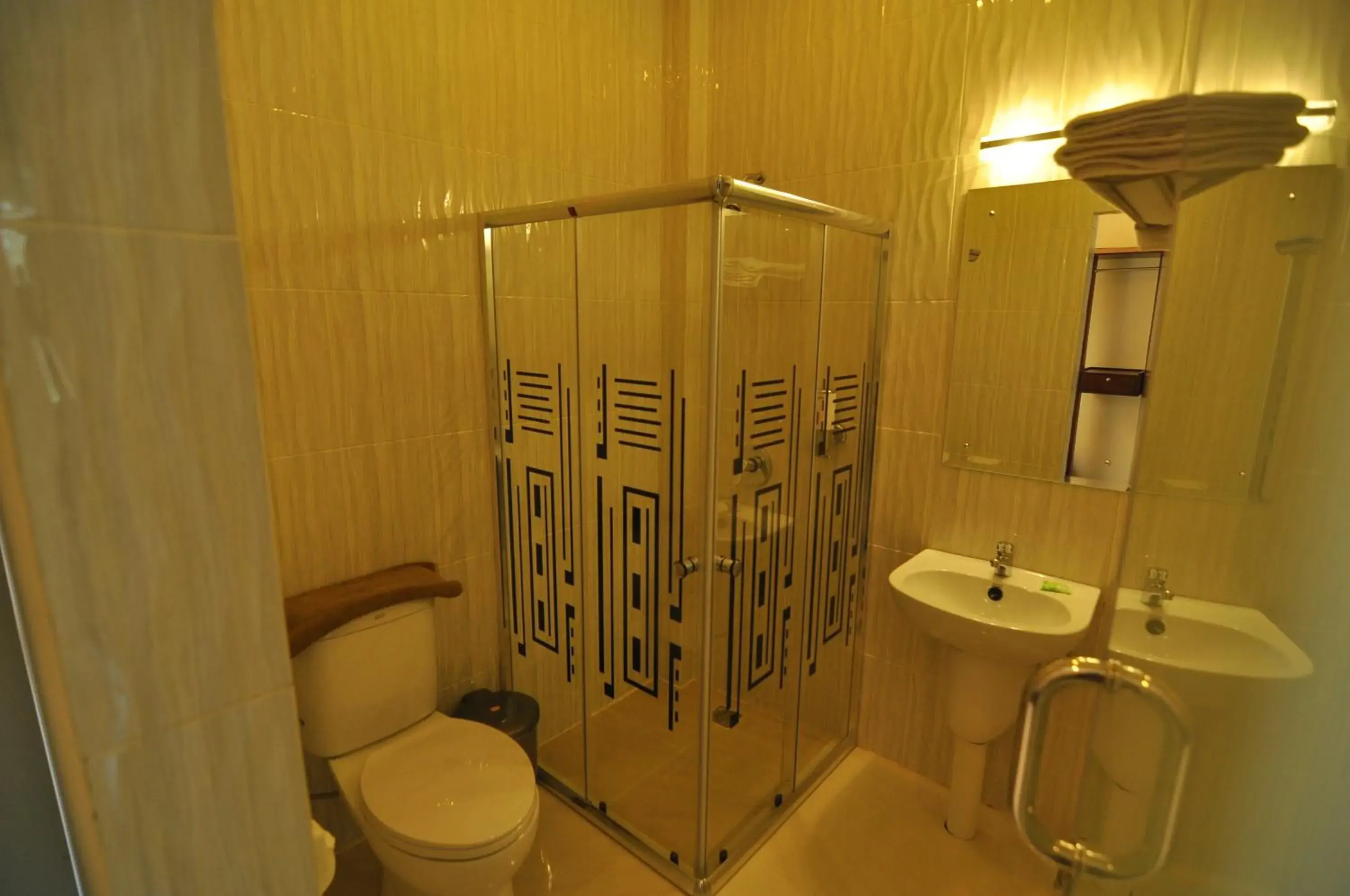 Bathroom in Gerbera hotel Bathroom in Gerbera hotel