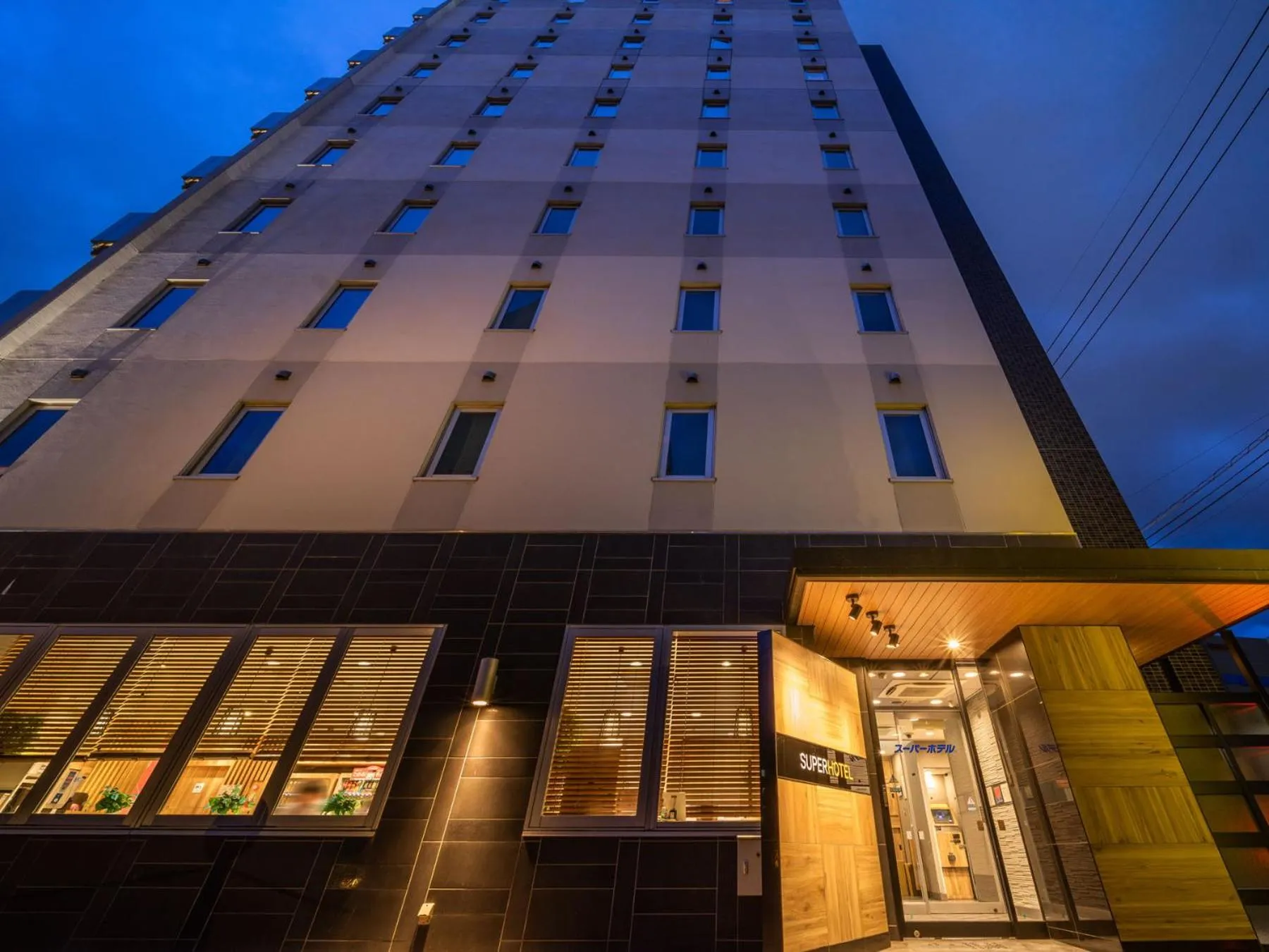 Property building in SUPERHOTEL Matsumoto Oshiroguchi