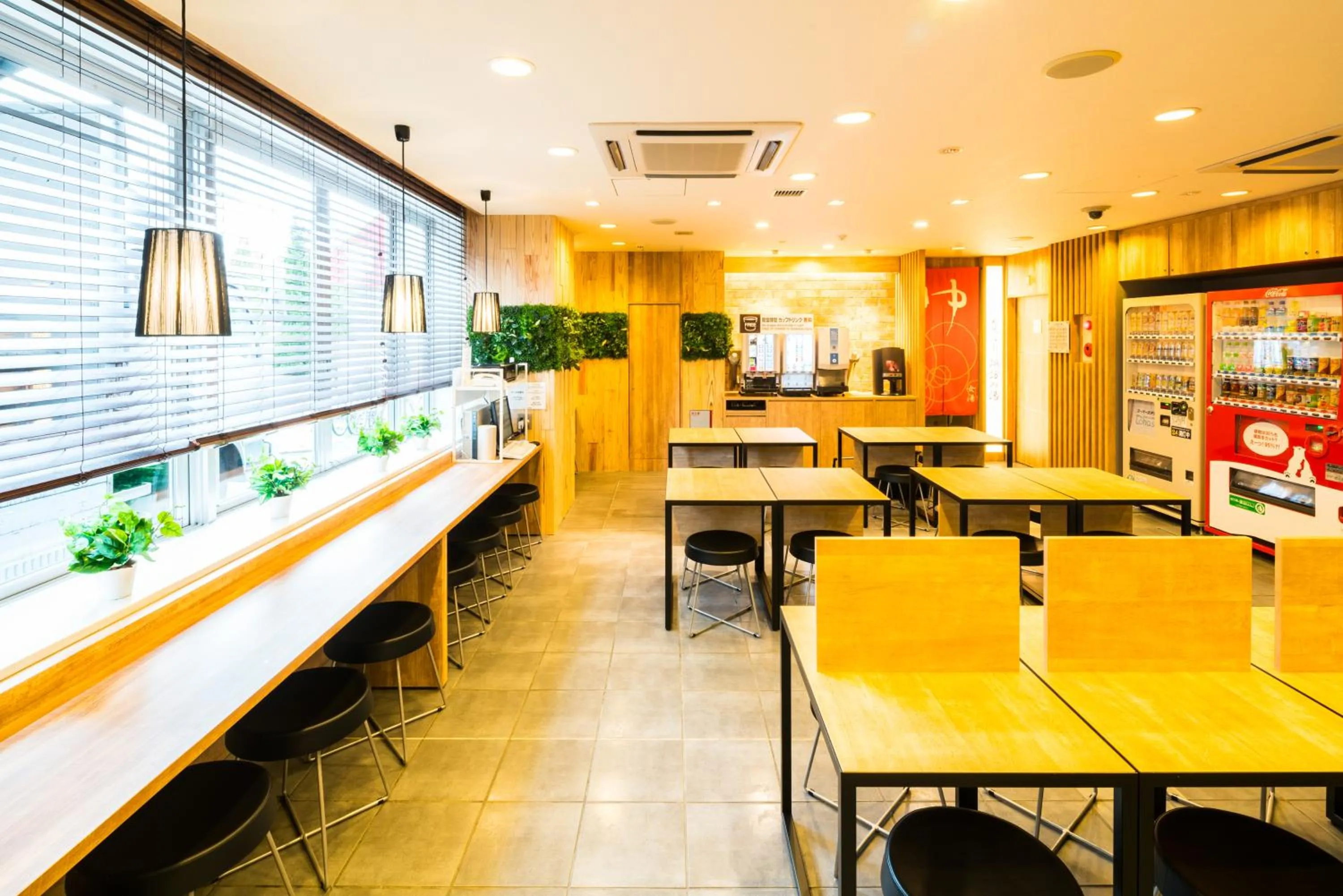 Lobby or reception in SUPERHOTEL Matsumoto Oshiroguchi