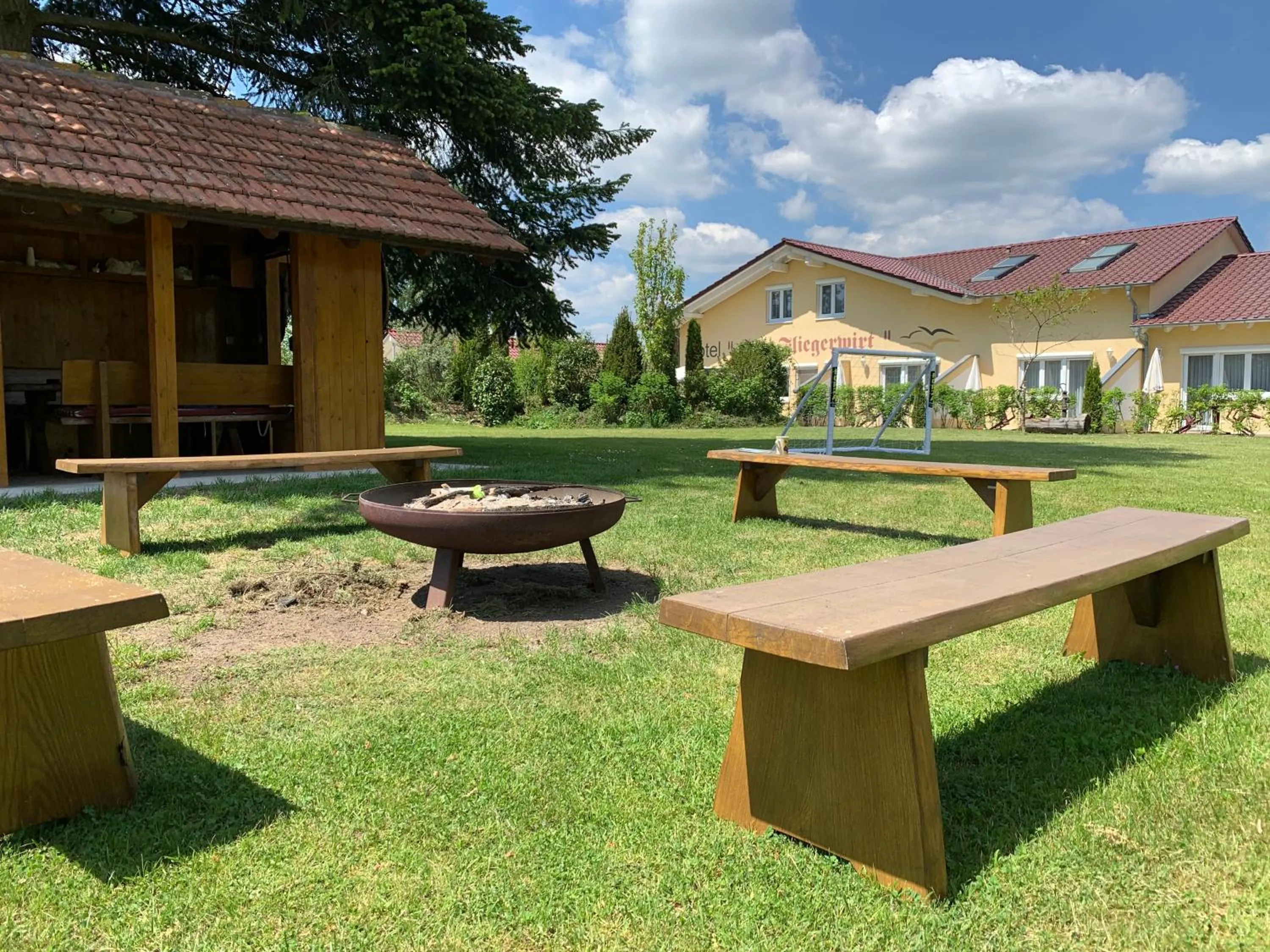 BBQ facilities in Hotel Zum Fliegerwirt