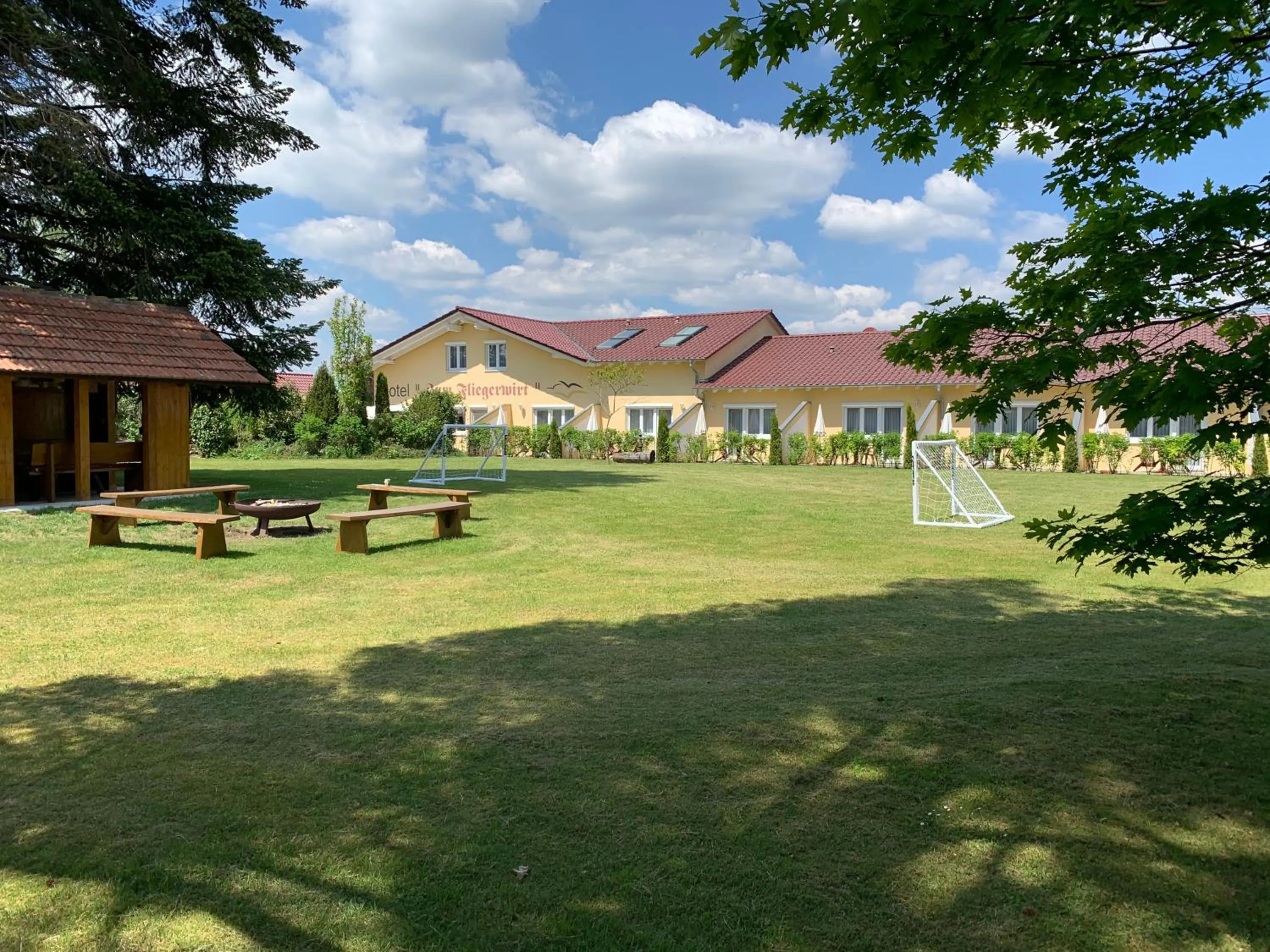 BBQ facilities in Hotel Zum Fliegerwirt