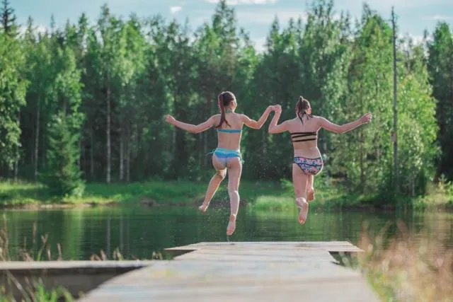 Beach in Paljakka Mökit