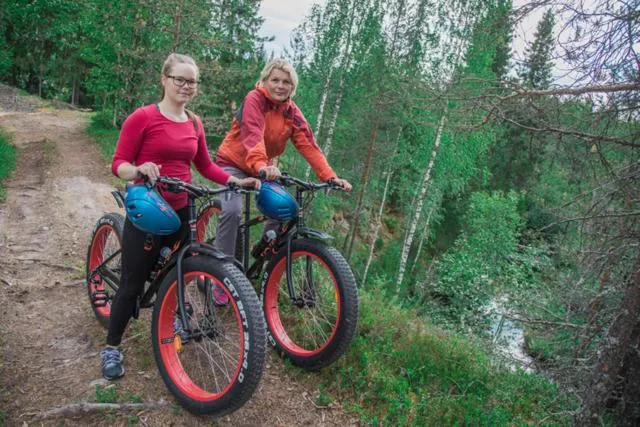 Natural landscape in Paljakka Mökit
