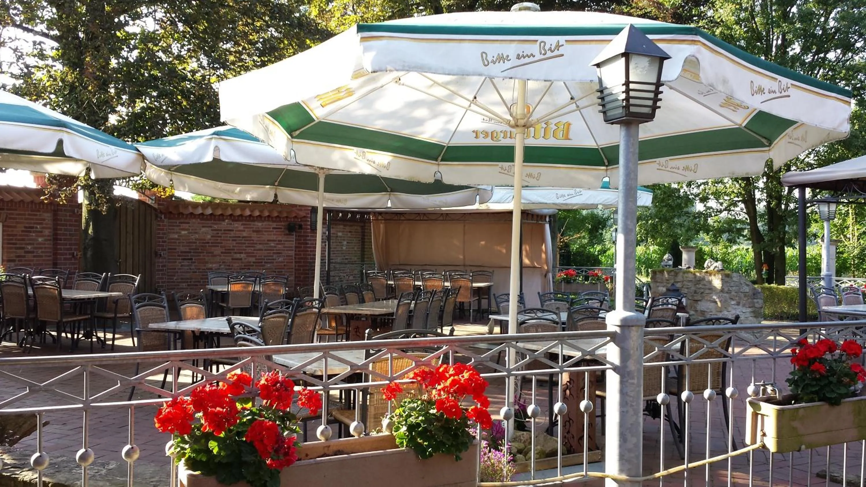 Balcony/Terrace in Hotel Restaurant Am Pfauenhof